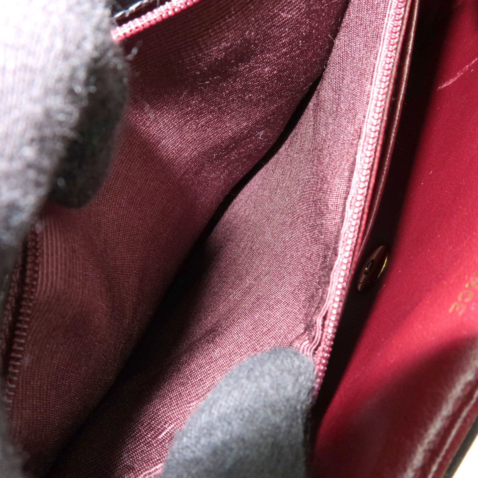 CHANEL Big Coco Matelasse Chain Shoulder Bag Lambskin Black *Dust bag, G card