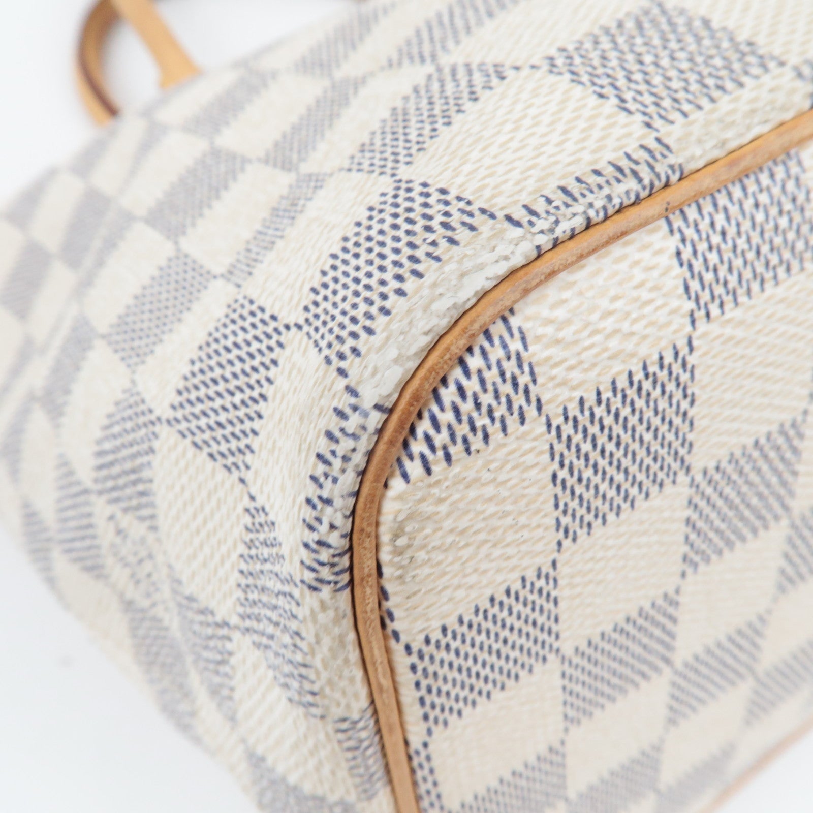 Louis Vuitton Damier Azur Saleya MM Tote Bag N51185 VI0017