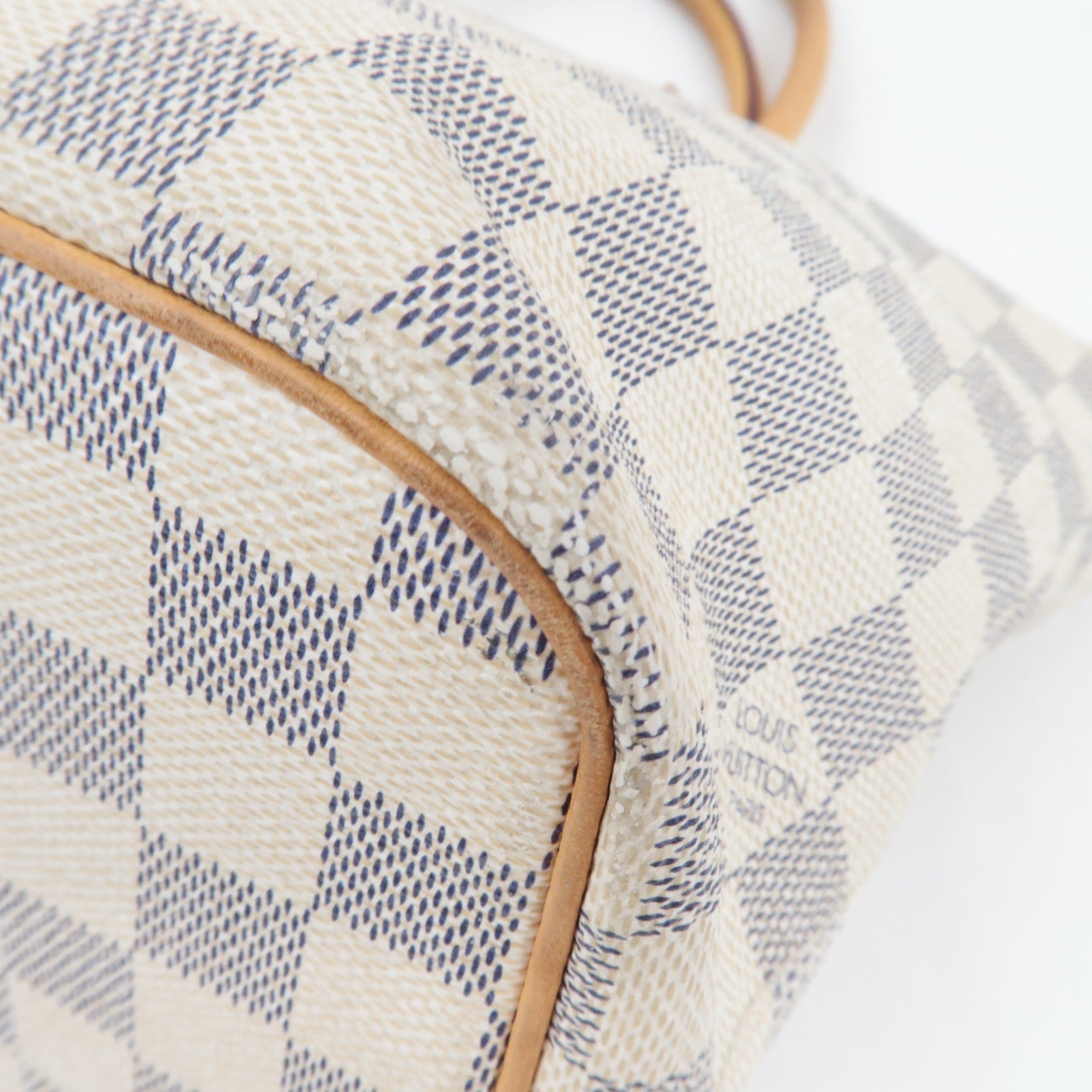 Louis Vuitton Damier Azur Saleya MM Tote Bag N51185 VI0017