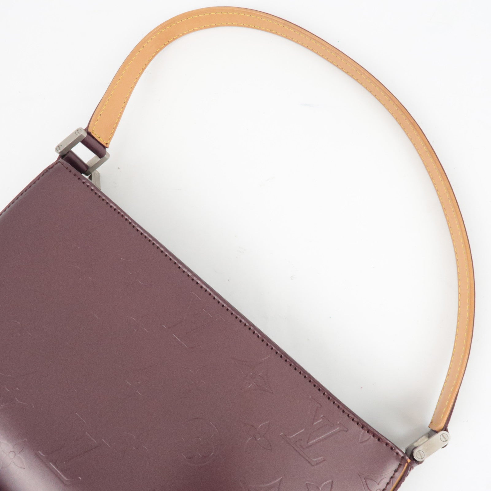 Louis Vuitton Monogram Matt Fowler Hand Bag Violet M55146 MI0052 *Dust bag