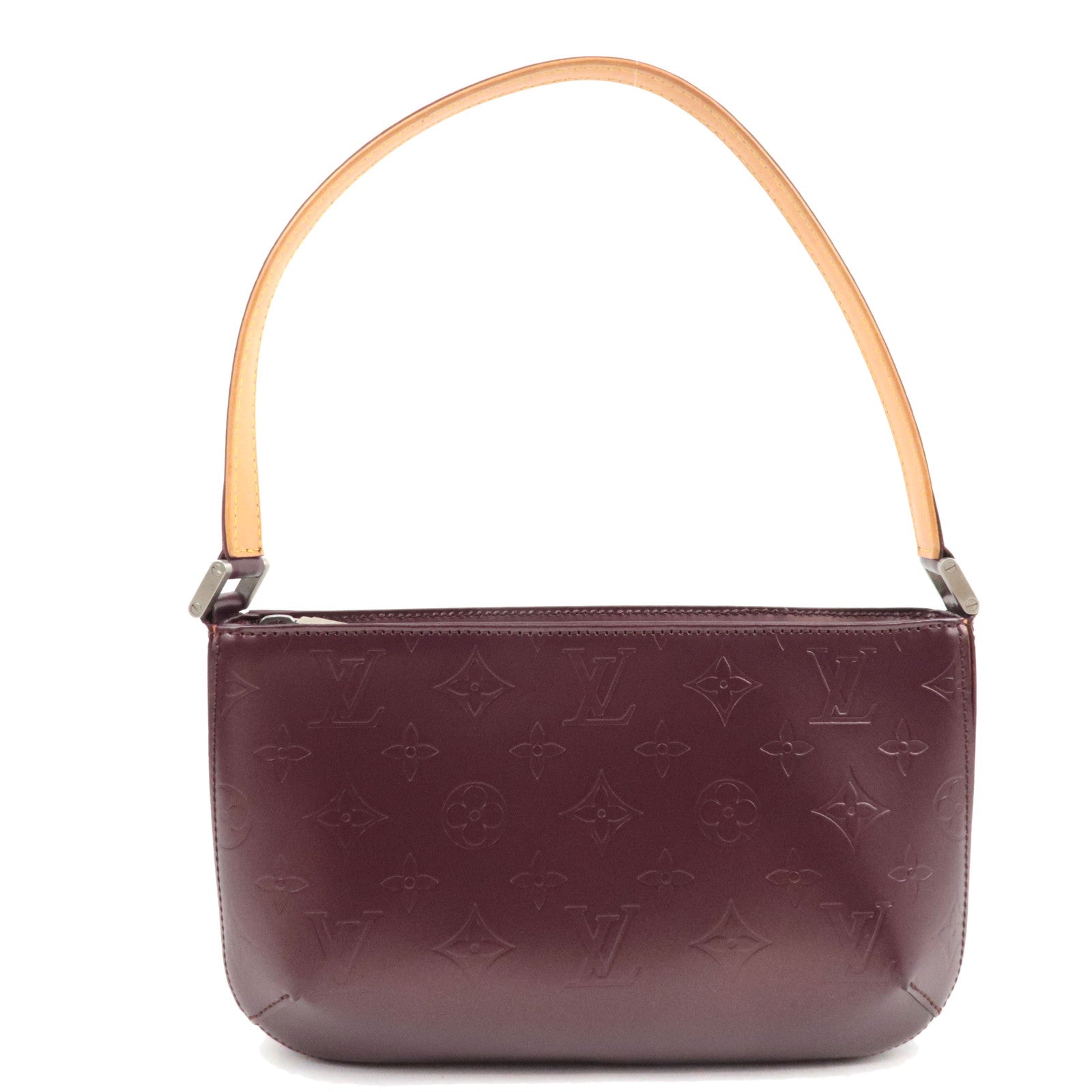 Louis Vuitton Monogram Matt Fowler Hand Bag Violet M55146 MI0052 *Dust bag76214