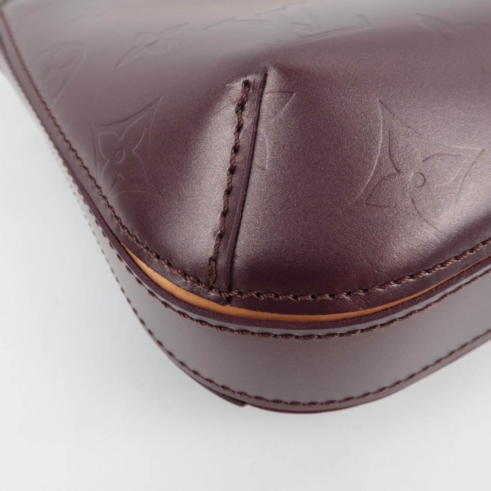 Louis Vuitton Monogram Matt Fowler Hand Bag Violet M55146 MI0052 *Dust bag