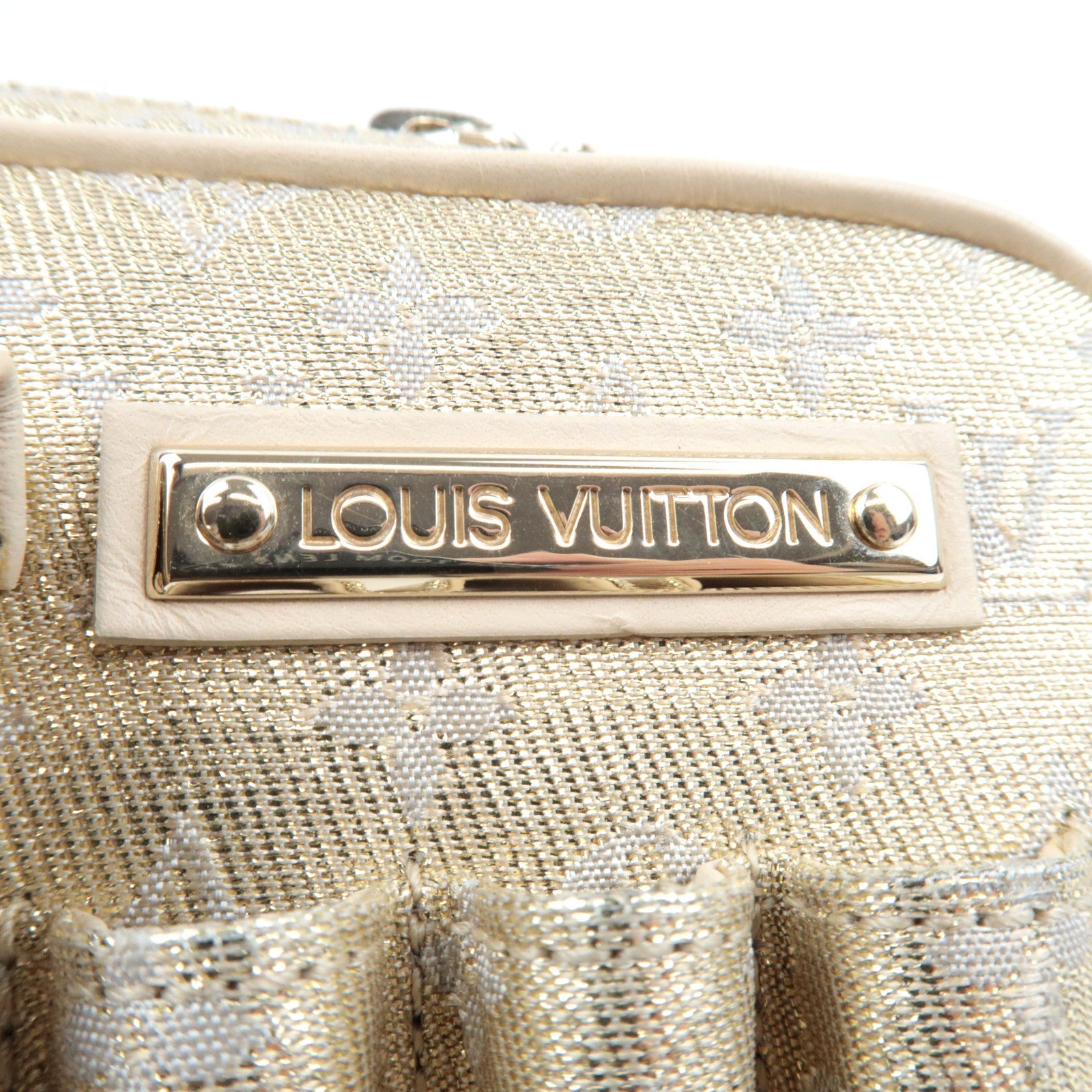 Louis Vuitton Monogram Shine McKenna Shoulder Bag Gold M92362 TH1002