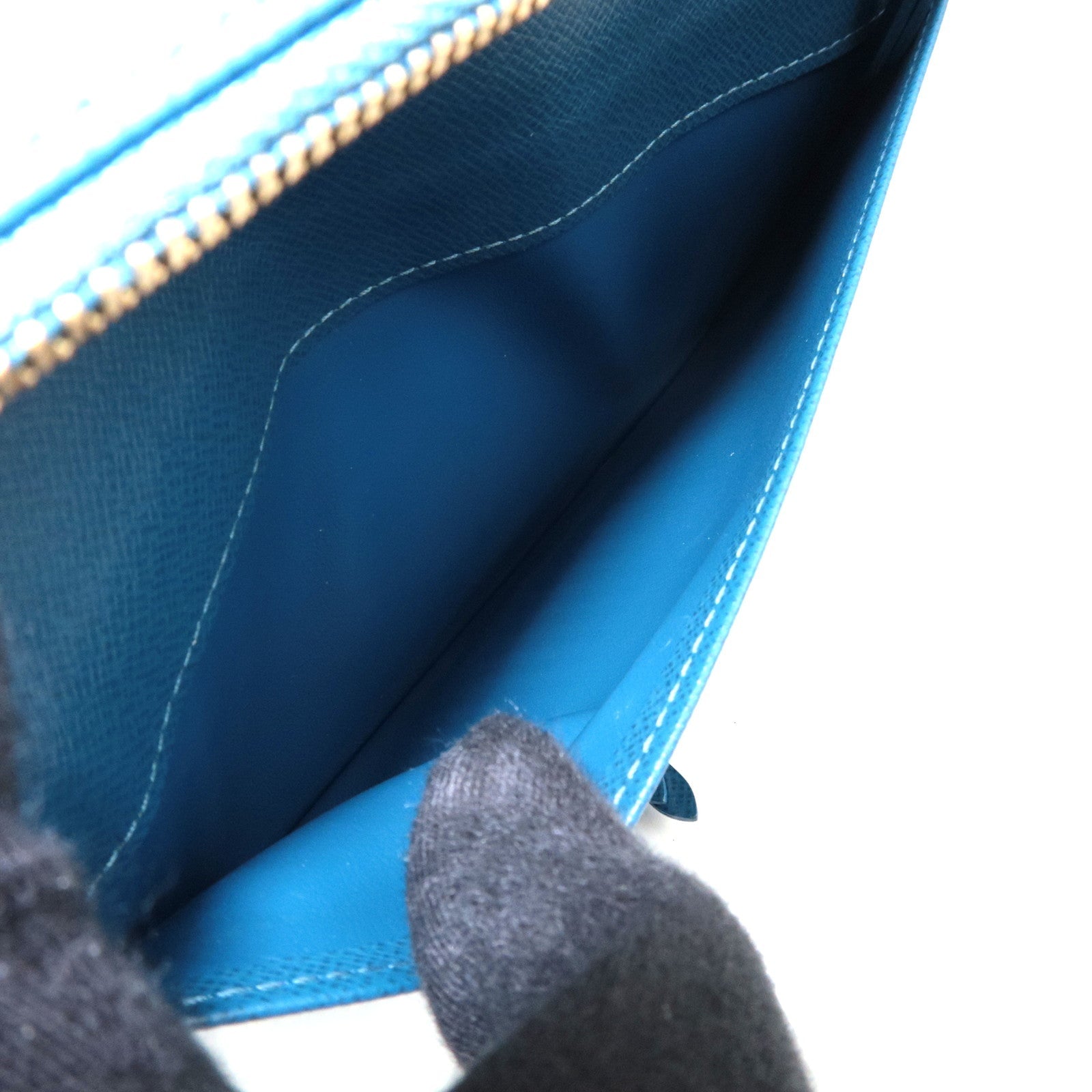 Louis Vuitton Monogram Portefeuille Insolite Wallet Petrol M61990 CA3069