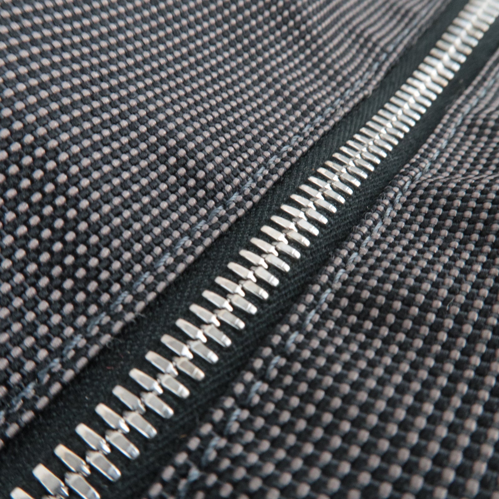 HERMES Her Line GM Tote Bag Canvas Gray