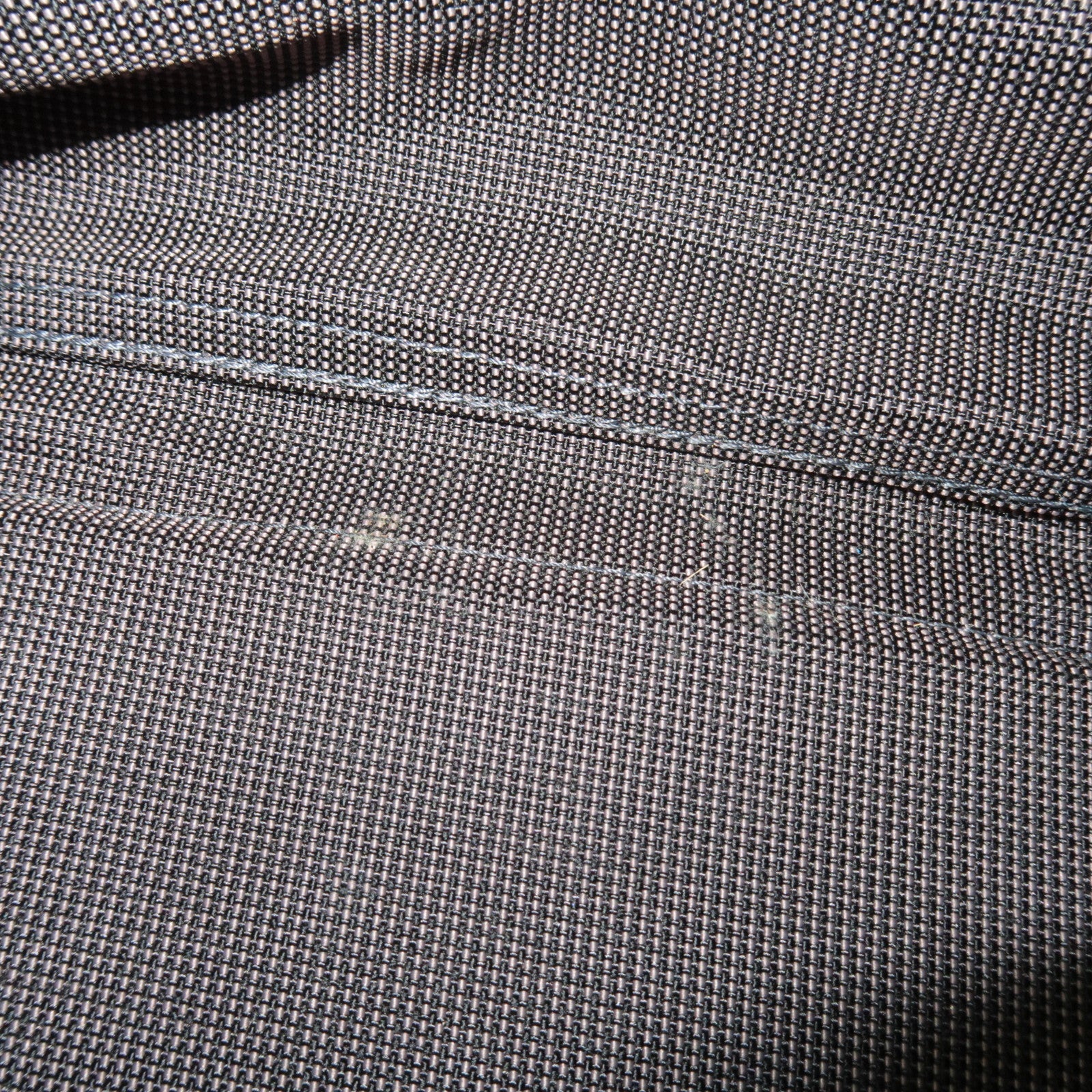 HERMES Her Line GM Tote Bag Canvas Gray