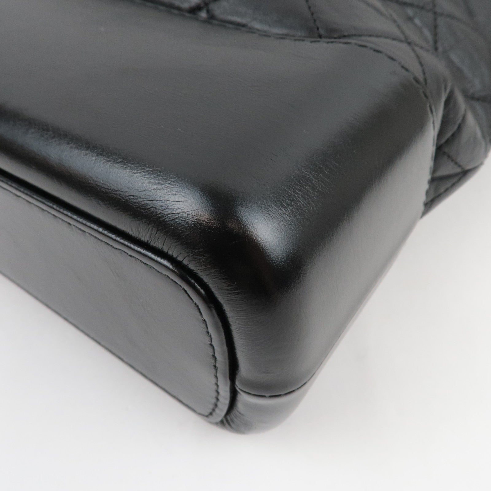 CHANEL Gabrielle Large Hobo Bag Calf Black A93825 24577060 *Dust Bag, G Card