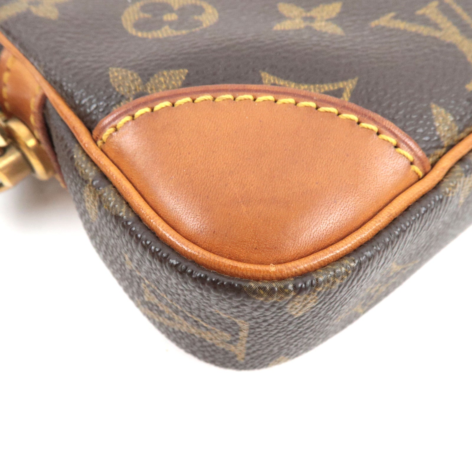 Louis Vuitton Monogram Marly Dragonne PM Clutch Bag M51827 TH0993