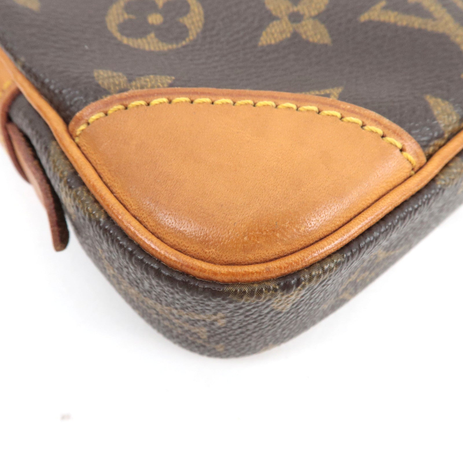 Louis Vuitton Monogram Marly Dragonne PM Clutch Bag M51827 TH0993