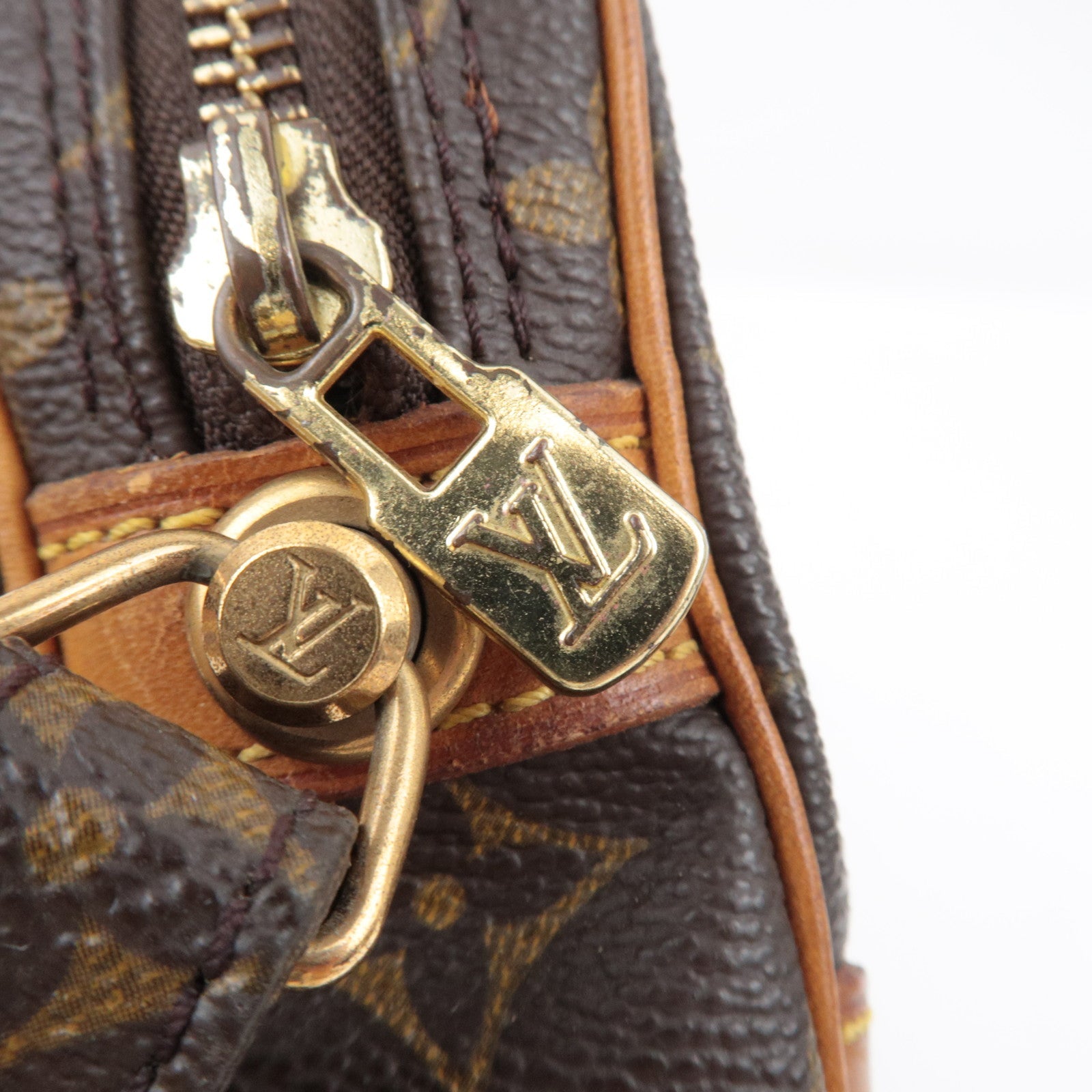 Louis Vuitton Monogram Marly Dragonne PM Clutch Bag M51827 TH0993