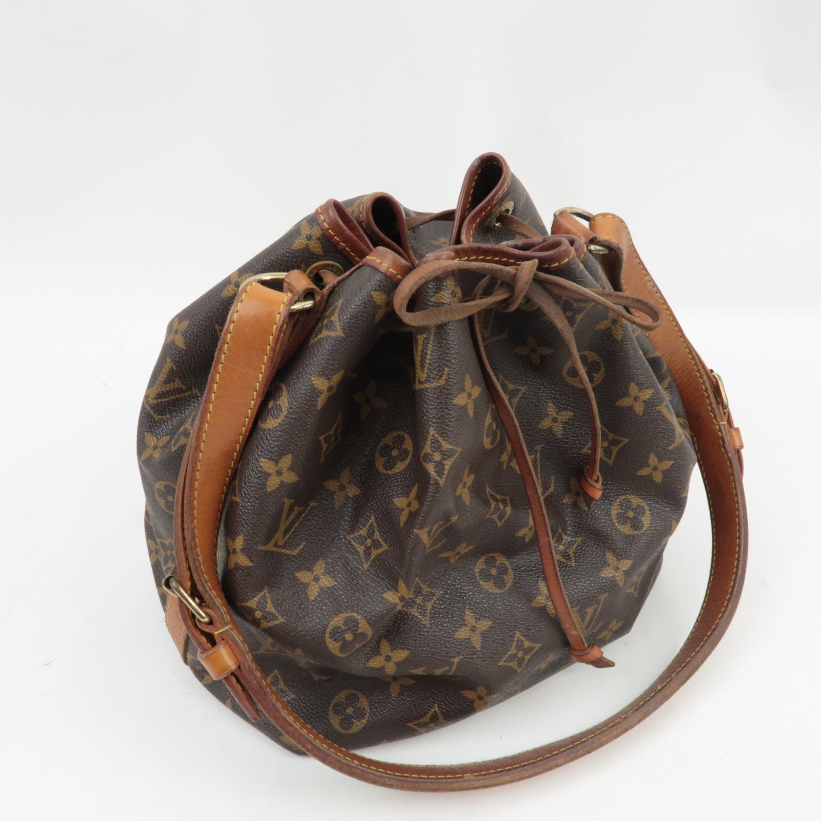 Louis Vuitton Monogram Petit Noe Shoulder Bag M42226