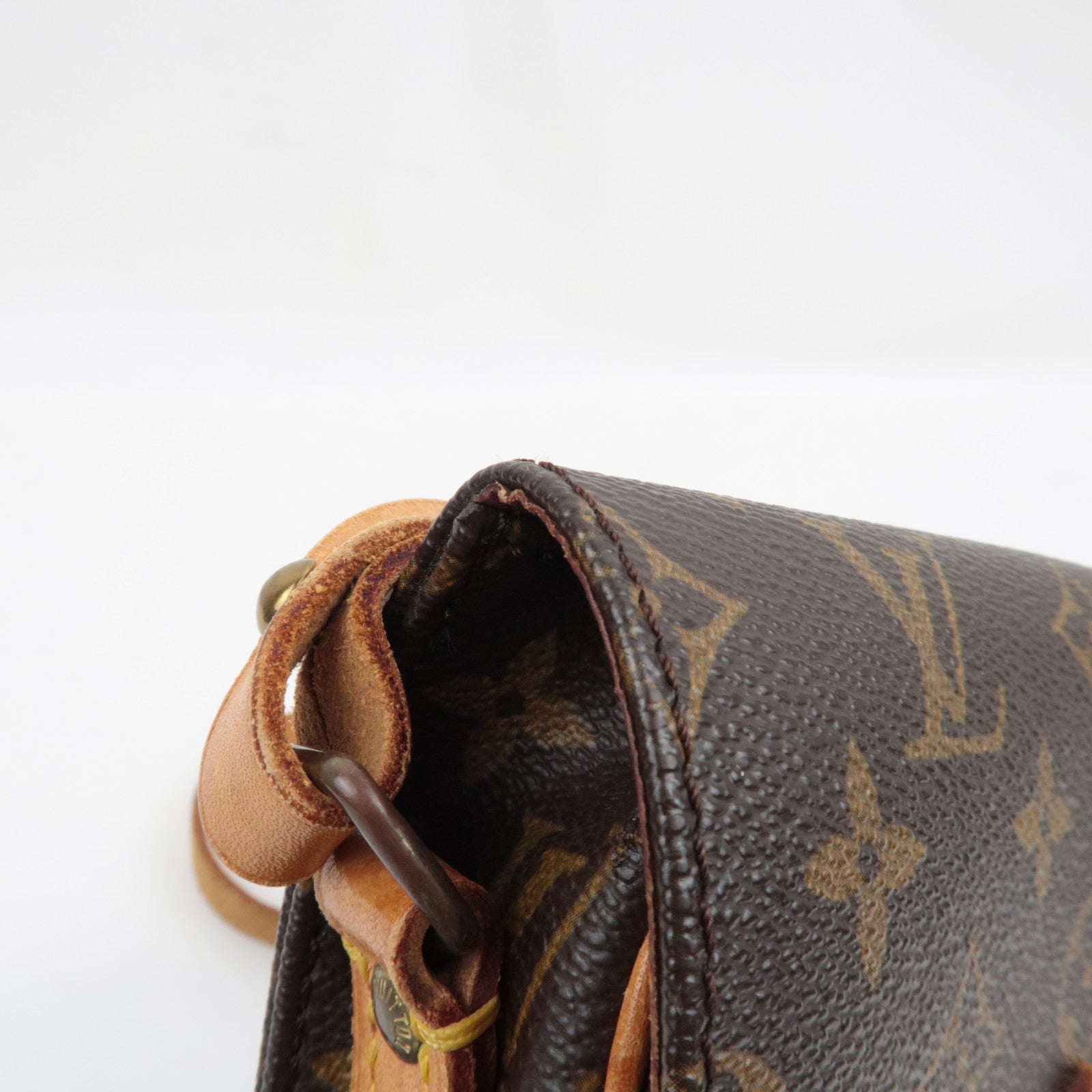 Louis Vuitton Monogram Cartouchiere PM Shoulder Bag M51254 872SL