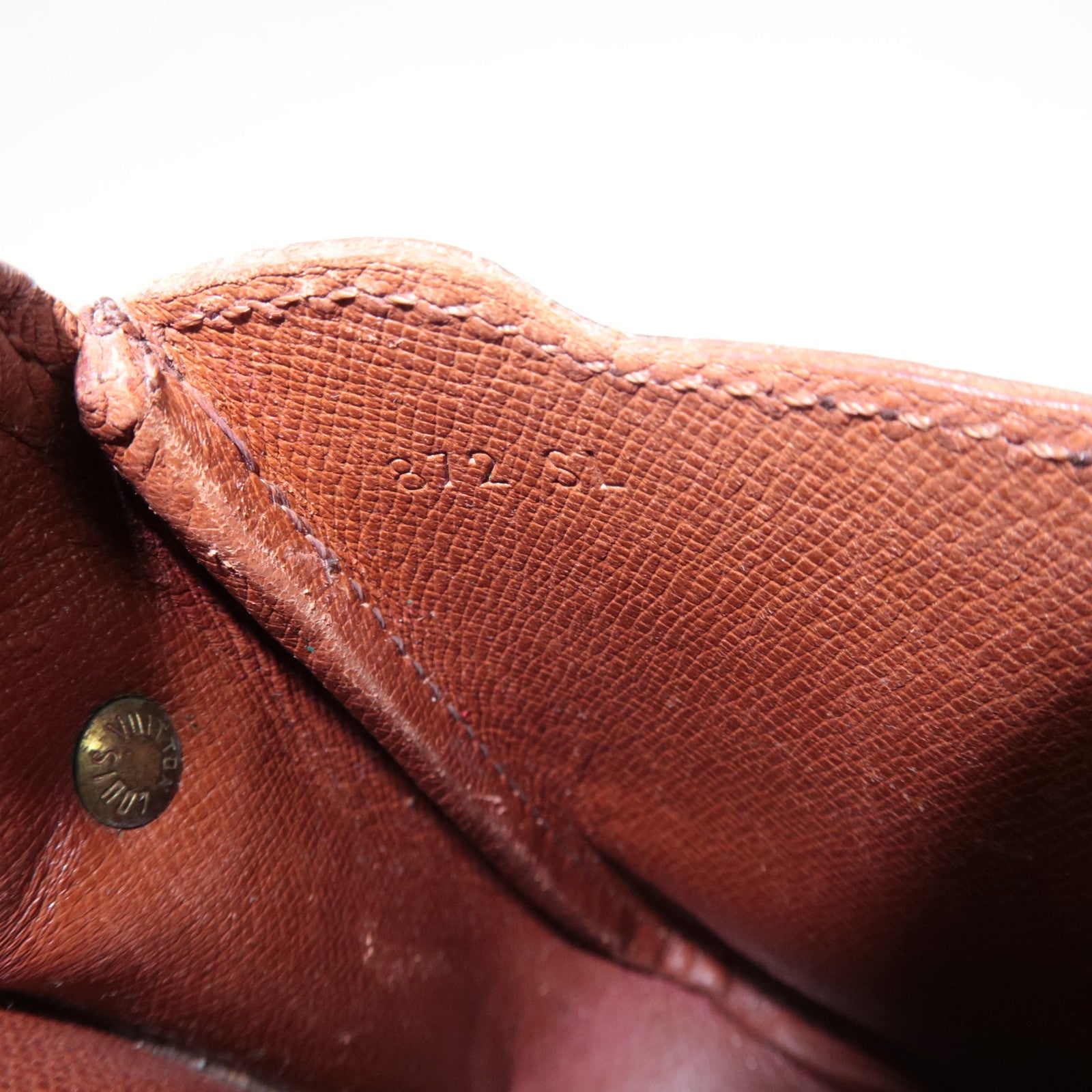 Louis Vuitton Monogram Cartouchiere PM Shoulder Bag M51254 872SL