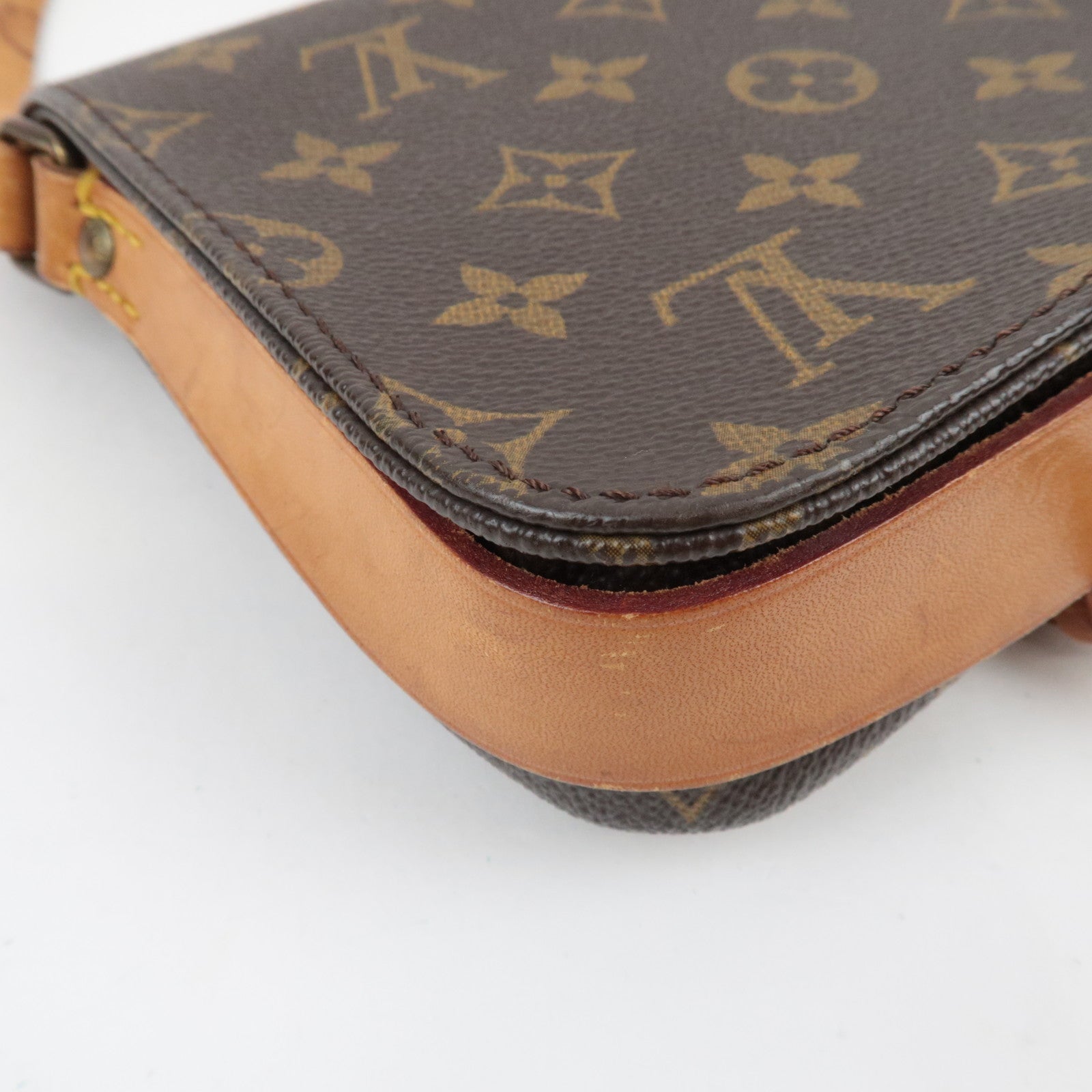 Louis Vuitton Monogram Cartouchiere PM Shoulder Bag M51254 872SL