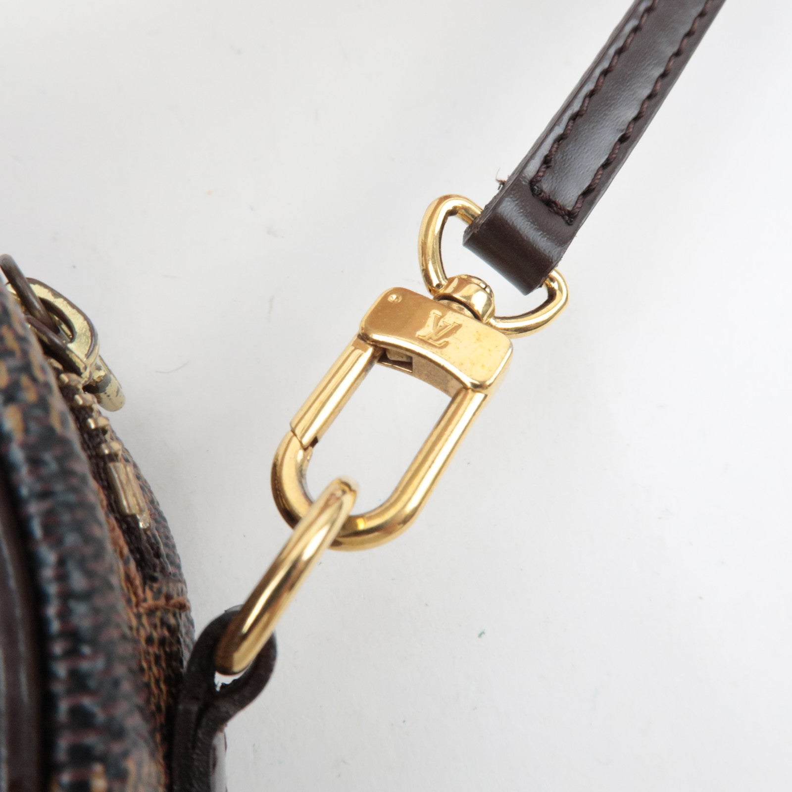 Louis Vuitton Damier Pochette Ipanema Shoulder Bag N51296 *Strap