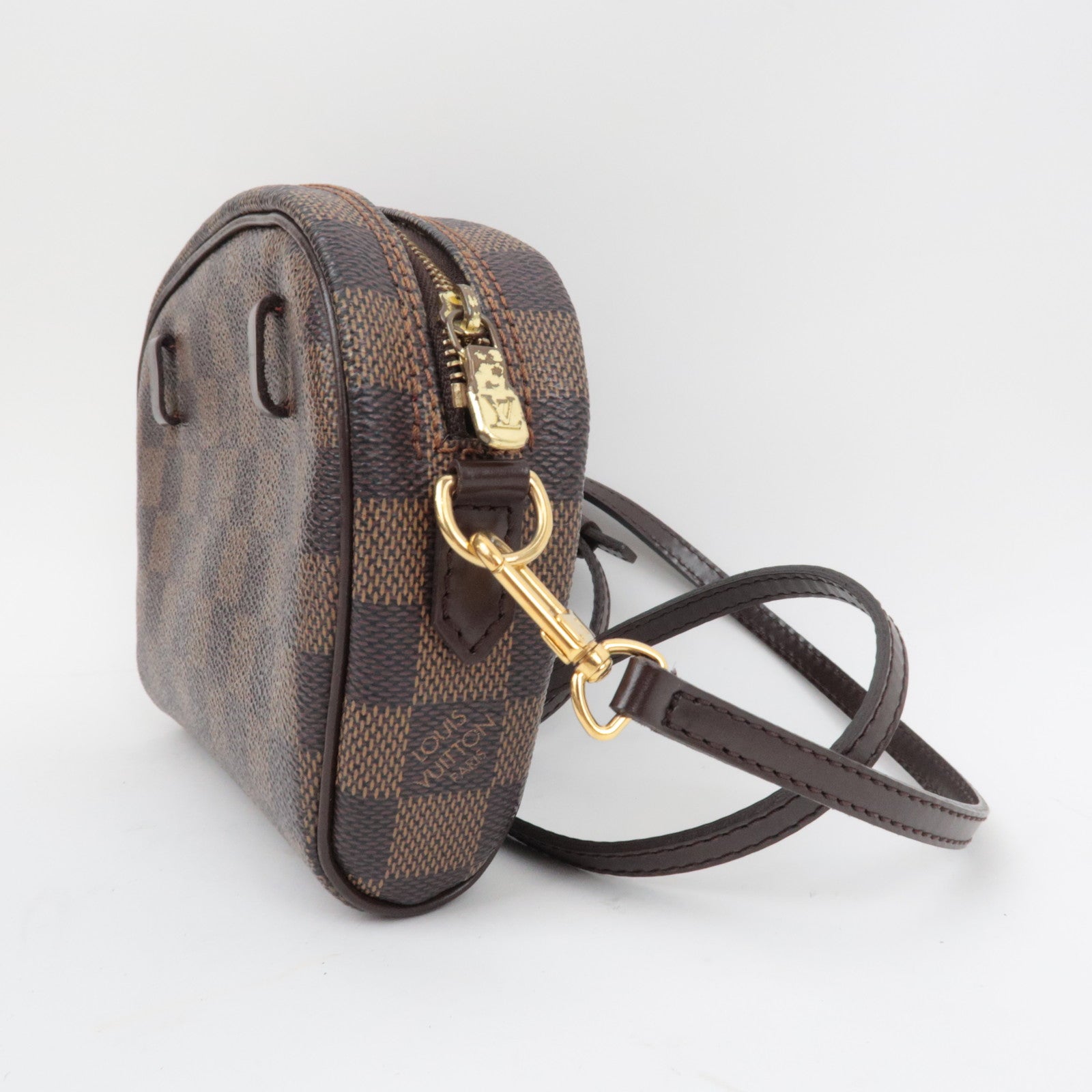 Louis Vuitton Damier Pochette Ipanema Shoulder Bag N51296 *Strap