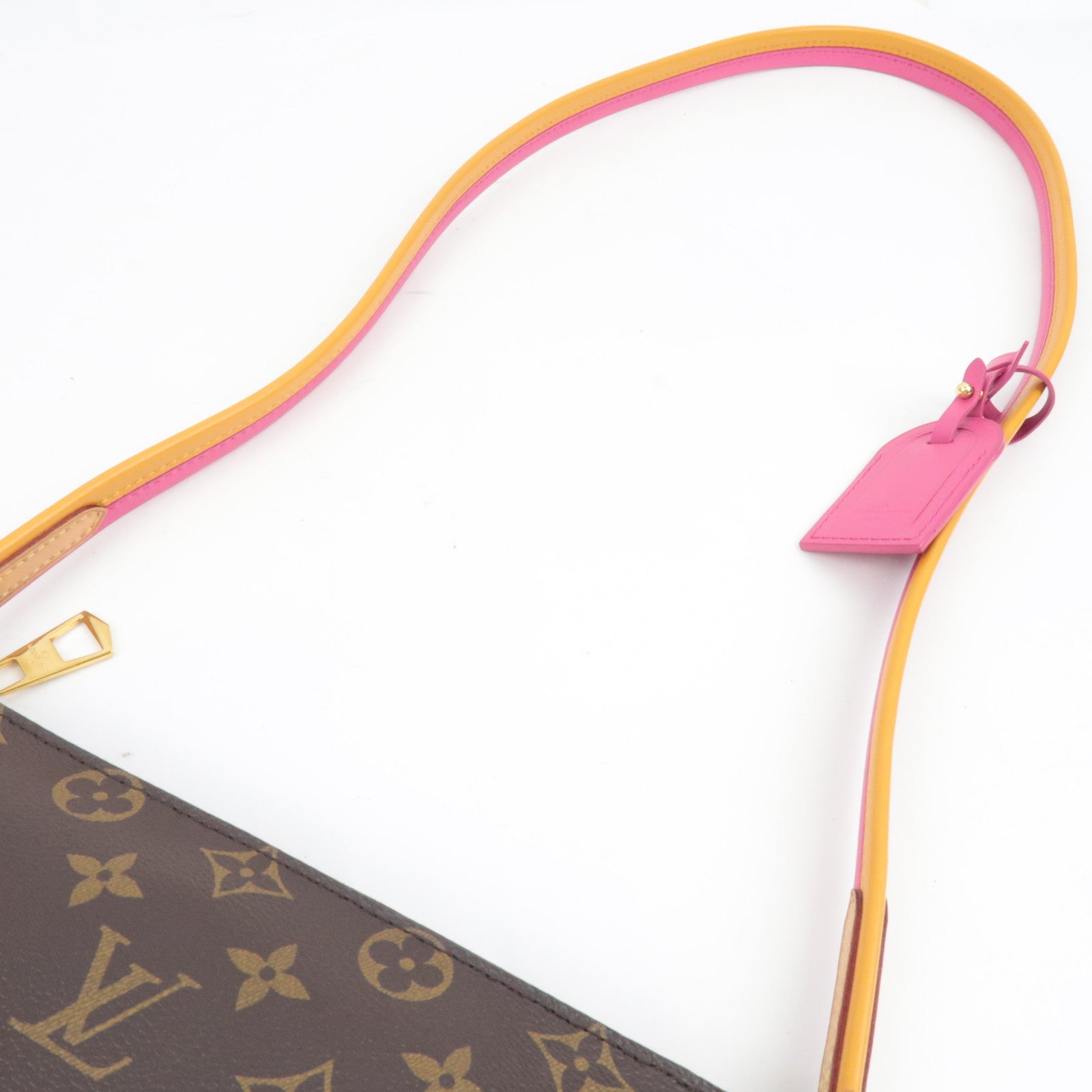 Louis Vuitton Monogram Loretta Shoulder Bag Hot Pink M44053 GI2167 *Dust bag, Name tag