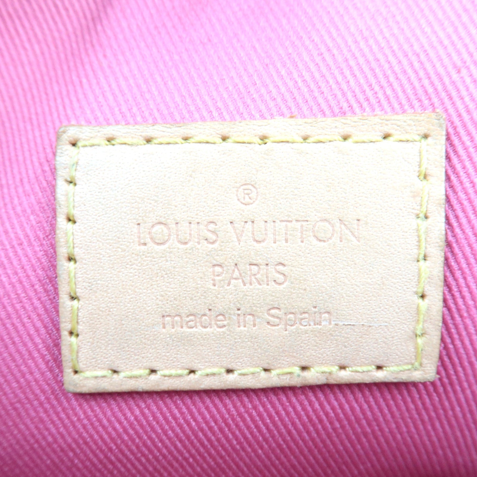 Louis Vuitton Monogram Loretta Shoulder Bag Hot Pink M44053 GI2167 *Dust bag, Name tag