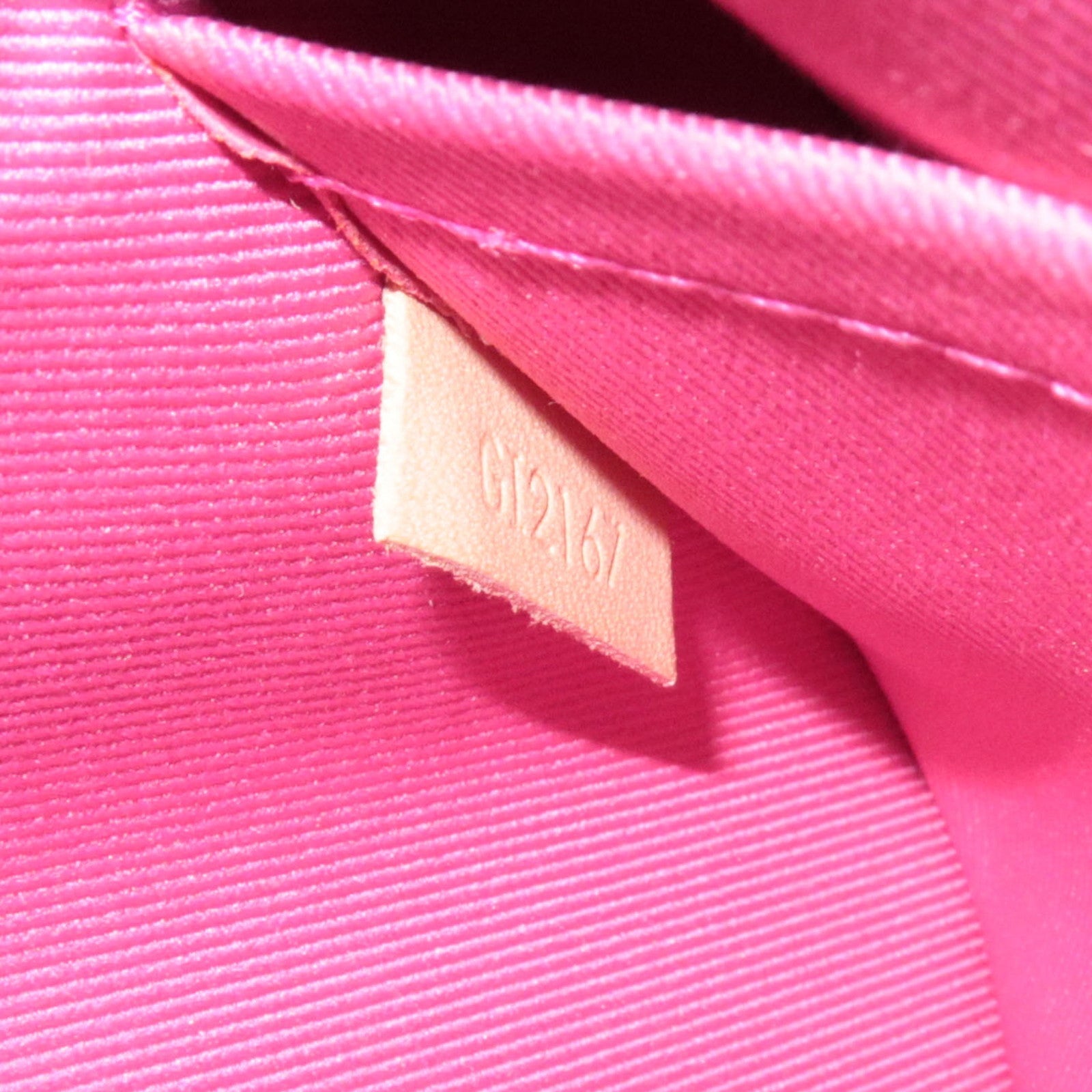 Louis Vuitton Monogram Loretta Shoulder Bag Hot Pink M44053 GI2167 *Dust bag, Name tag