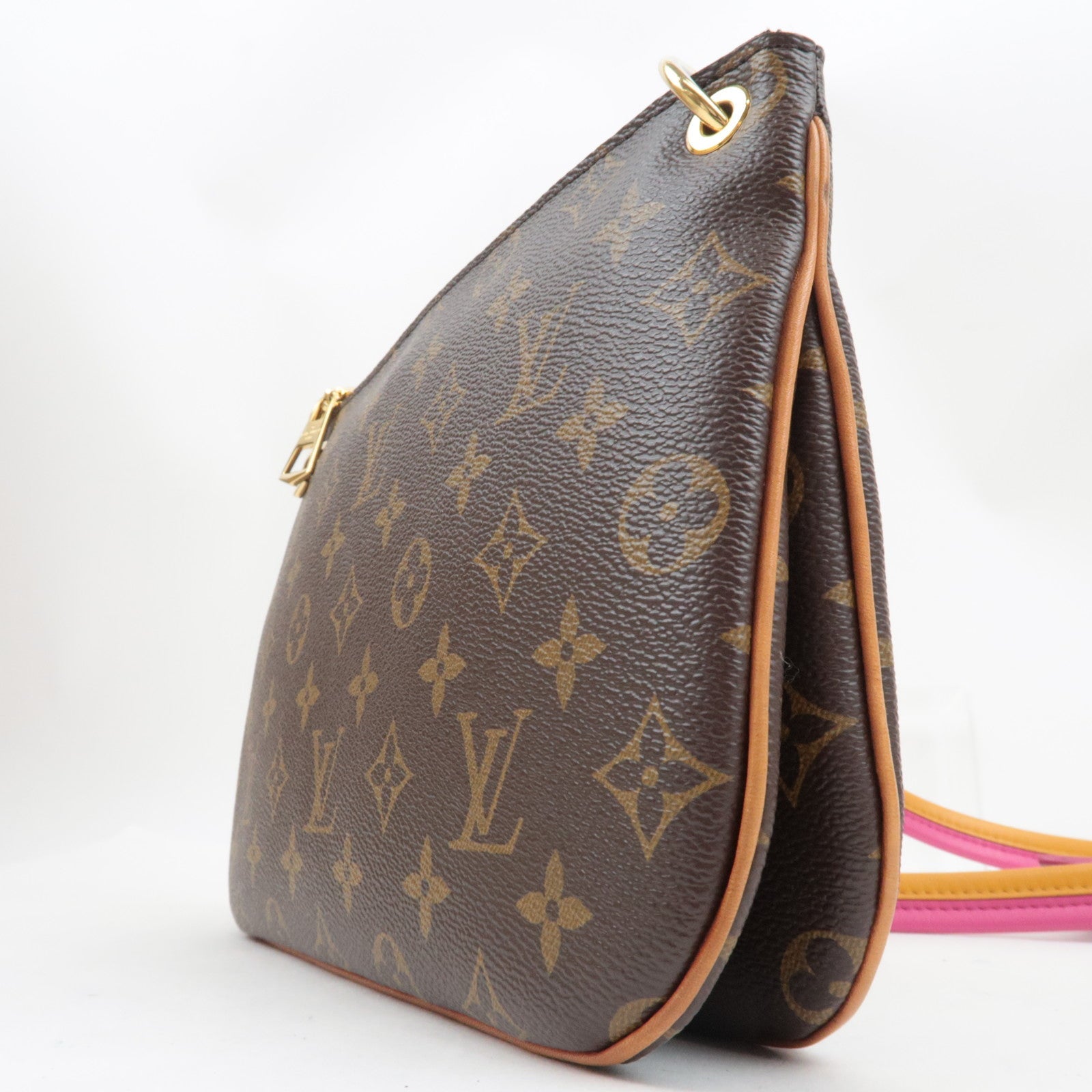 Louis Vuitton Monogram Loretta Shoulder Bag Hot Pink M44053 GI2167 *Dust bag, Name tag