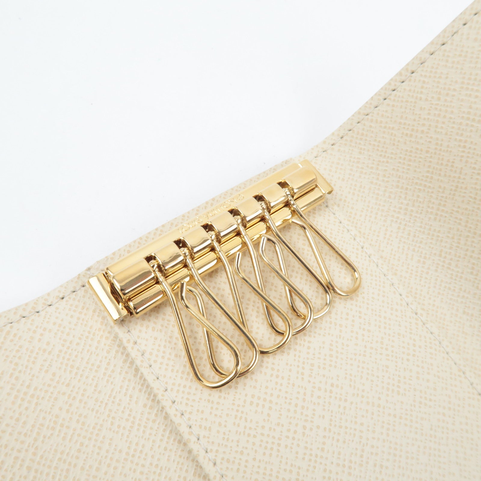 Louis Vuitton Damier Azur Multi Cles 6 Key Case N61745 CT4048 *Dust bag