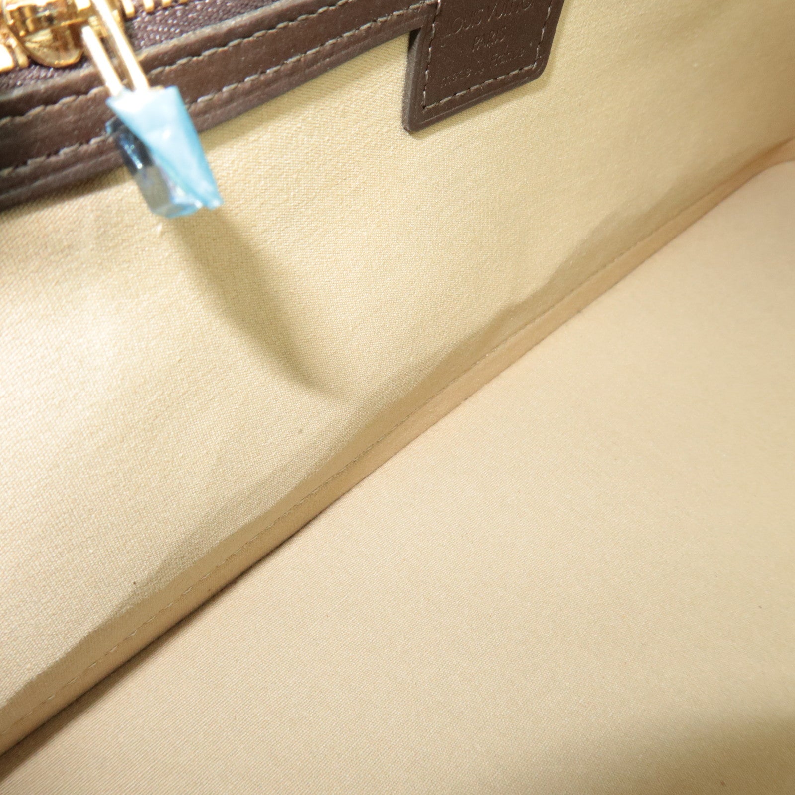 Louis Vuitton Monogram Mini Alma Long Hand Bag Khaki M92206 MI1011