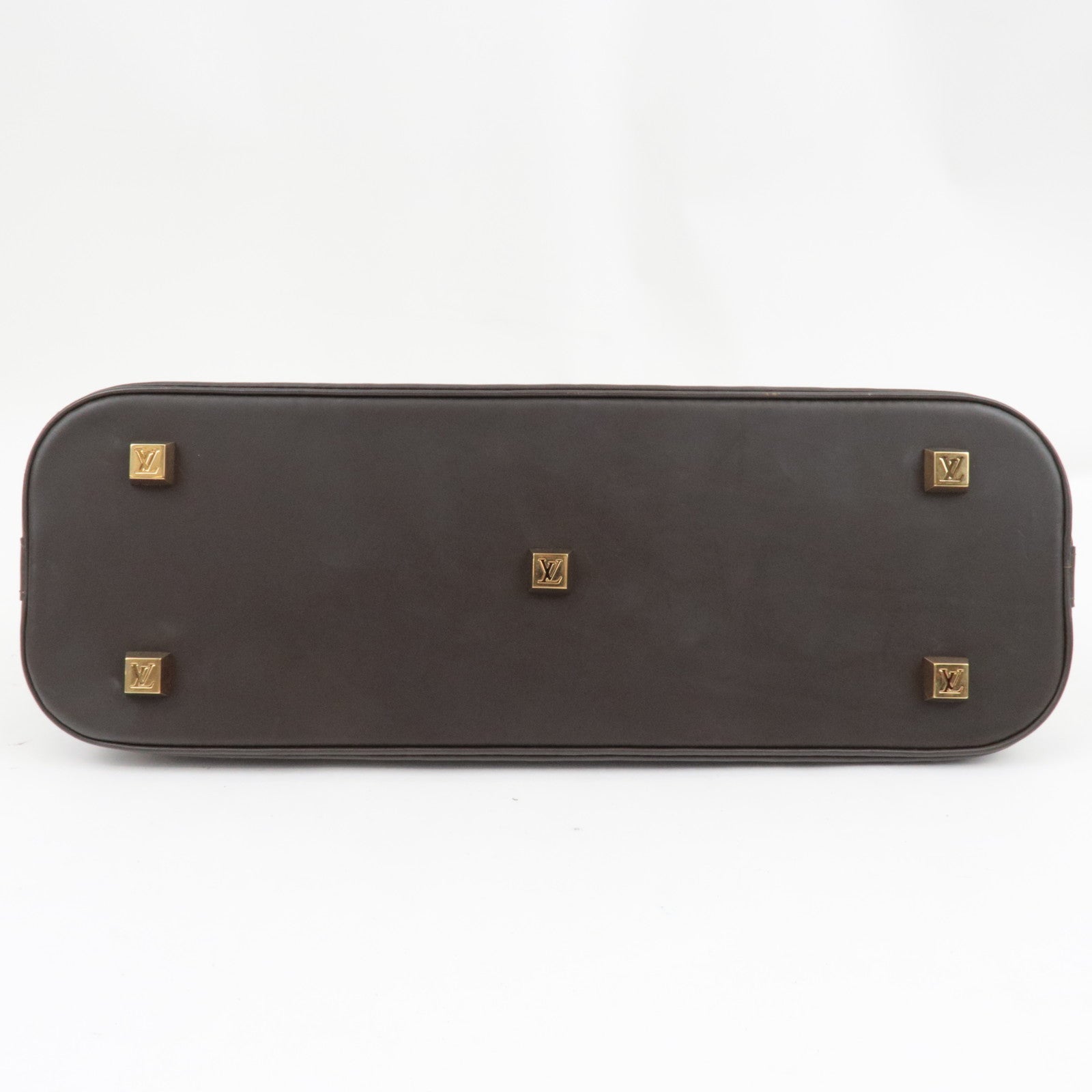 Louis Vuitton Monogram Mini Alma Long Hand Bag Khaki M92206 MI1011