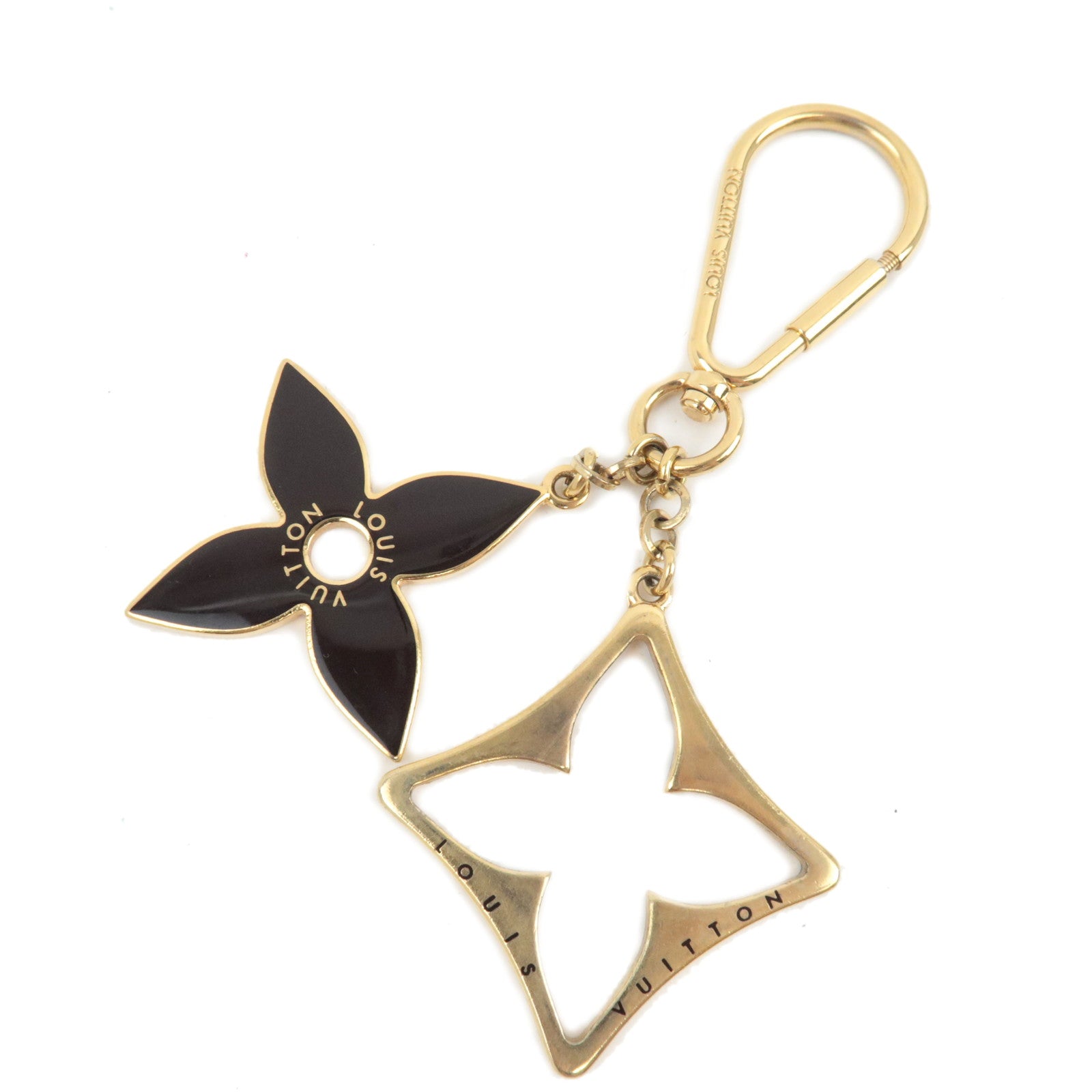 Louis Vuitton Porte Cles Puzzle Bag Charm Metal Gold M65218 CX0151 76652