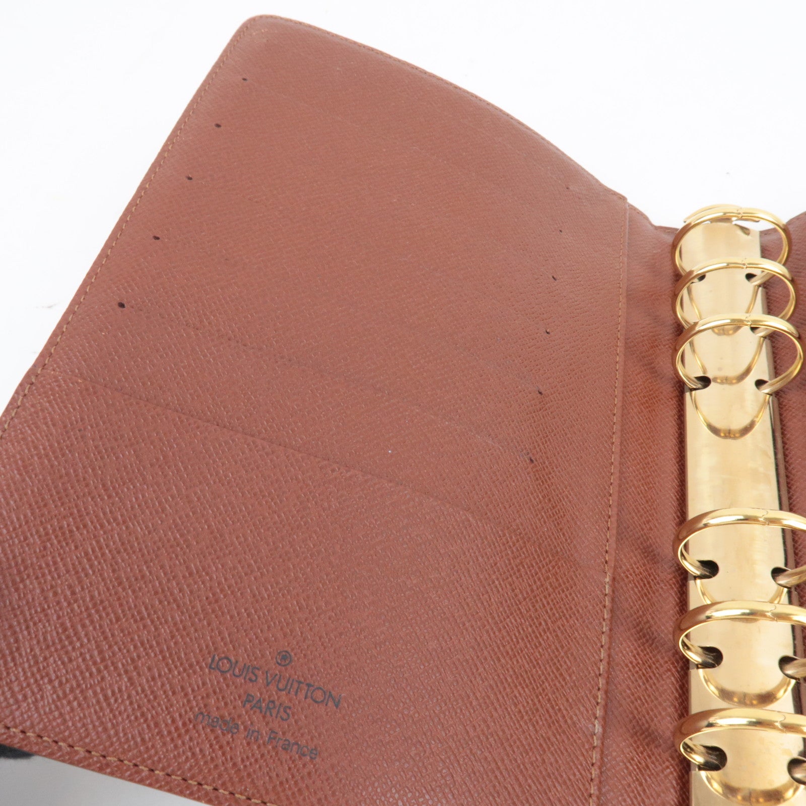 Louis Vuitton Monogram Agenda MM Planner Cover R20105 SP1010