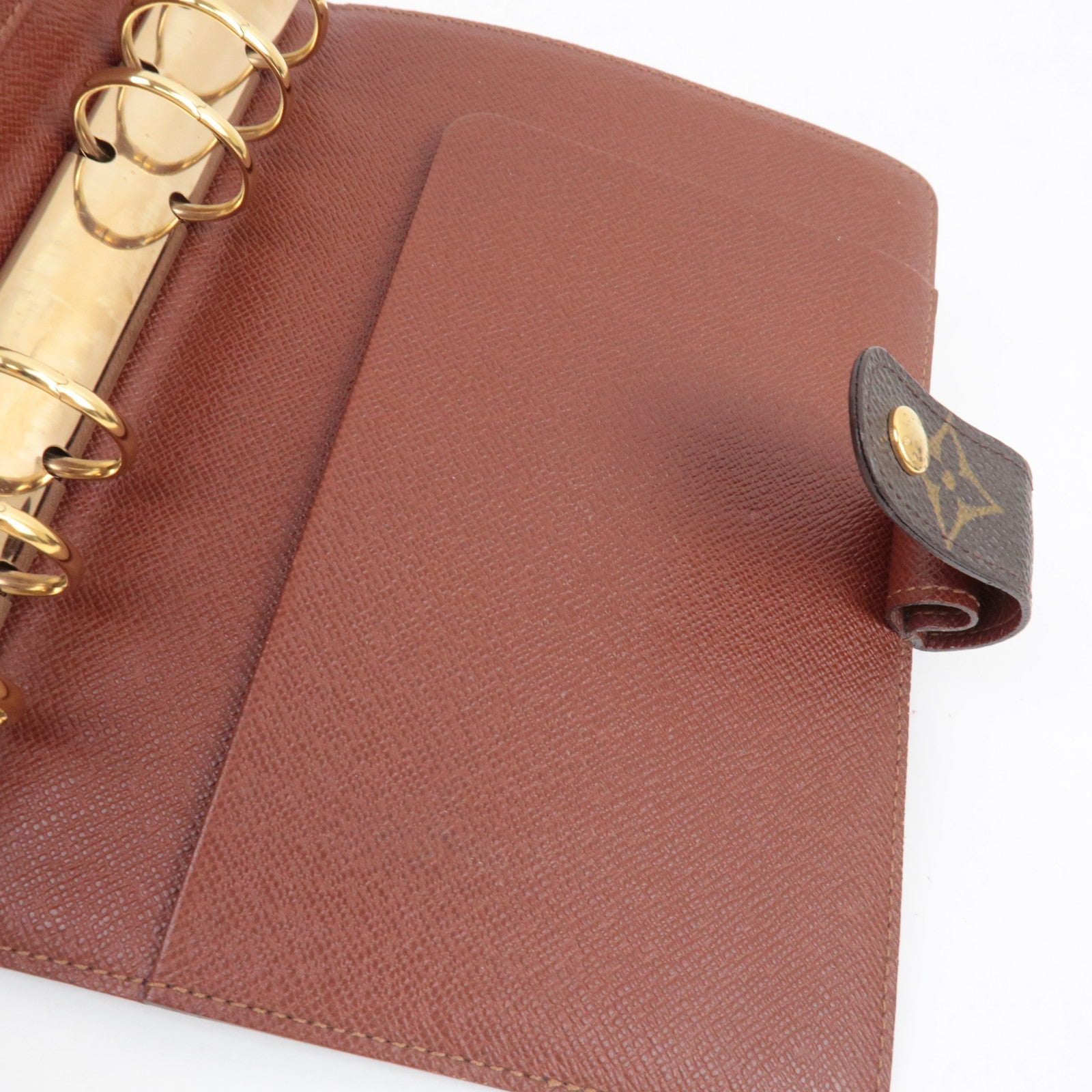 Louis Vuitton Monogram Agenda MM Planner Cover R20105 SP1010
