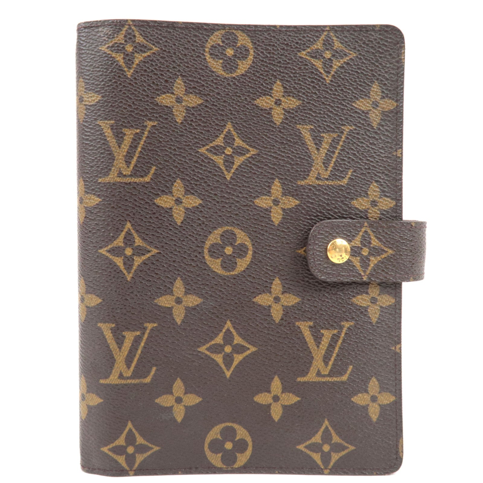Louis Vuitton Monogram Agenda MM Planner Cover R20105 SP1010 76661
