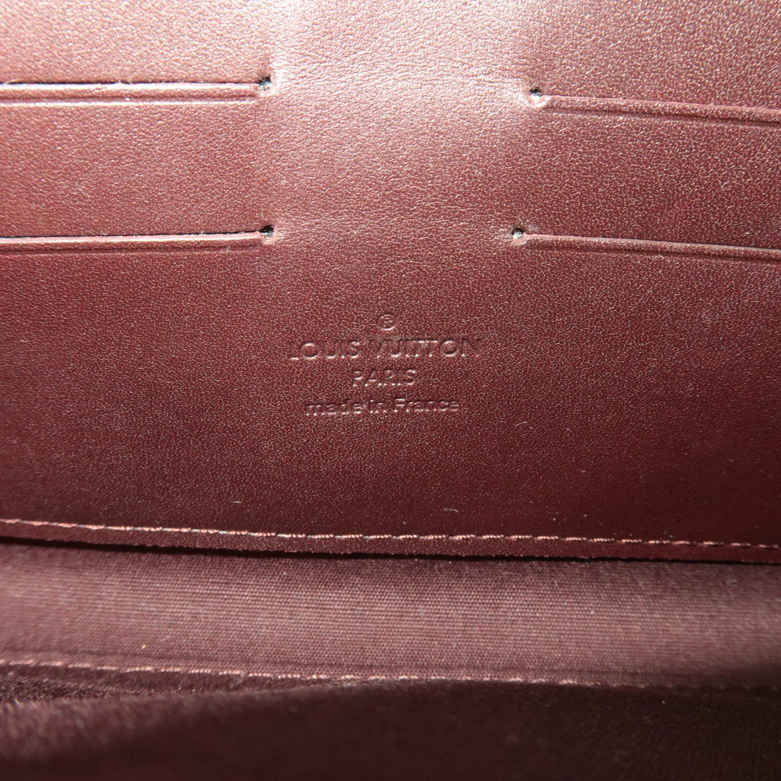 Louis Vuitton Monogram Vernis Sunset Boulevard Shoulder bag Amarante M93542 TR0120 *Box, Dust bag