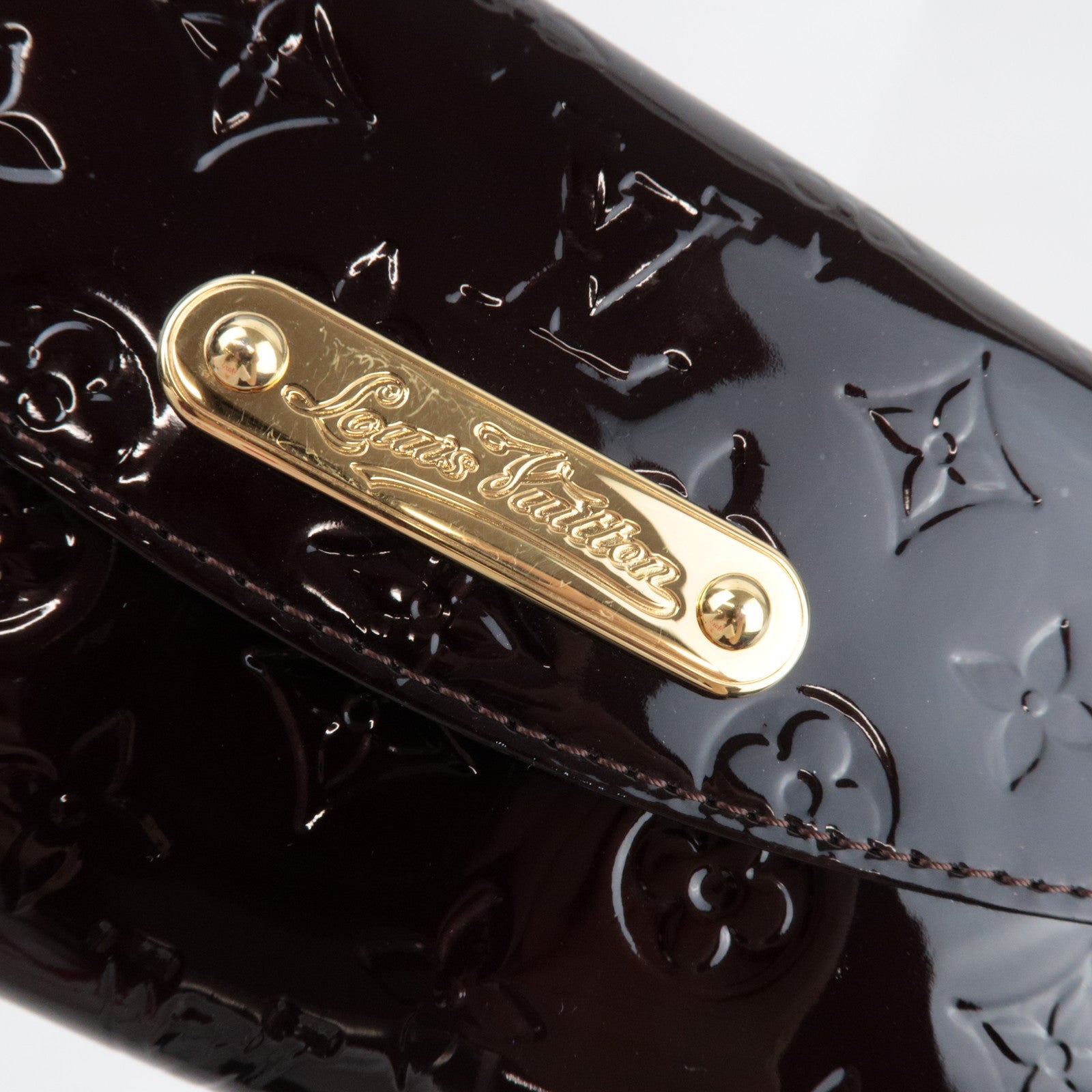 Louis Vuitton Monogram Vernis Sunset Boulevard Shoulder bag Amarante M93542 TR0120 *Box, Dust bag