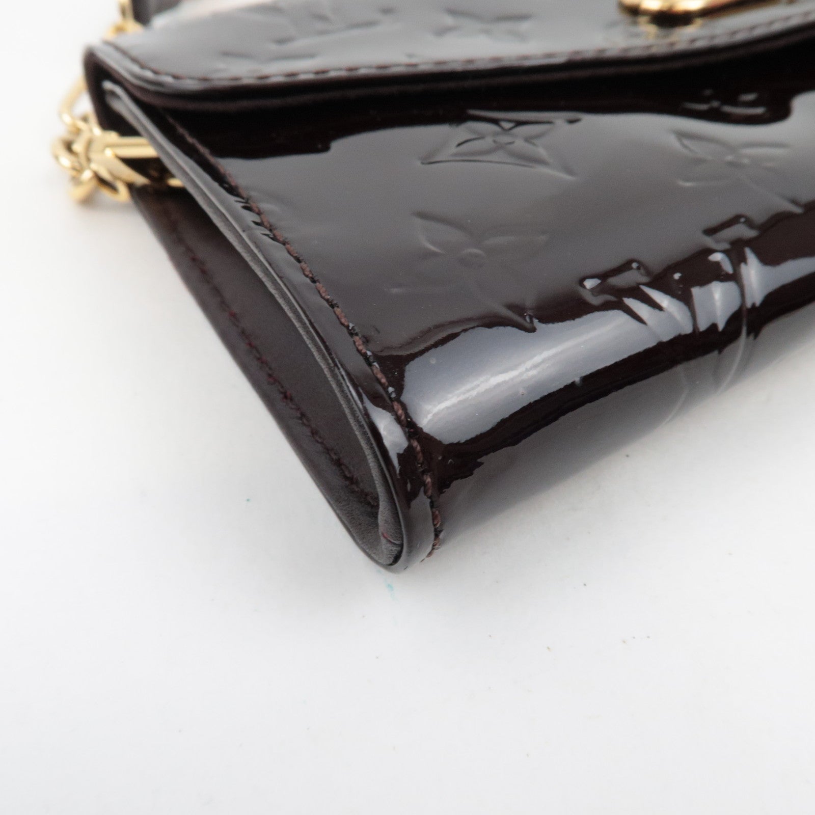 Louis Vuitton Monogram Vernis Sunset Boulevard Shoulder bag Amarante M93542 TR0120 *Box, Dust bag