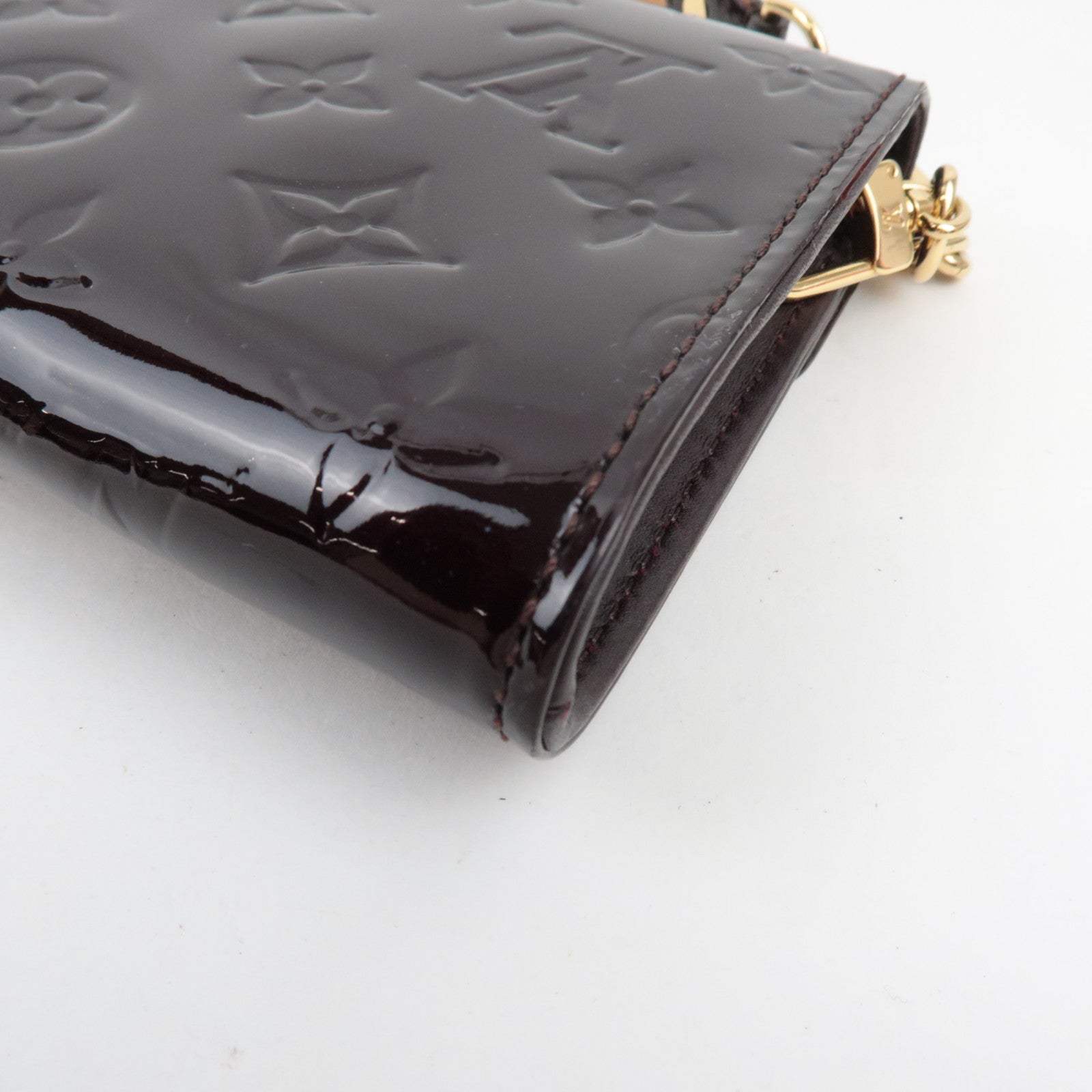 Louis Vuitton Monogram Vernis Sunset Boulevard Shoulder bag Amarante M93542 TR0120 *Box, Dust bag