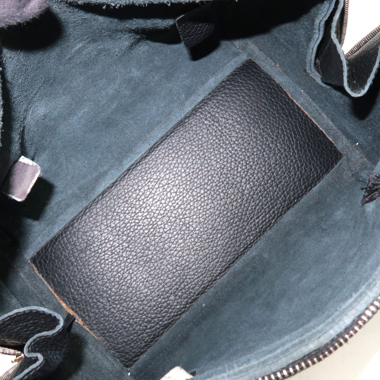 BOTTEGA VENETA Boston Bag Leather Black *Pouch