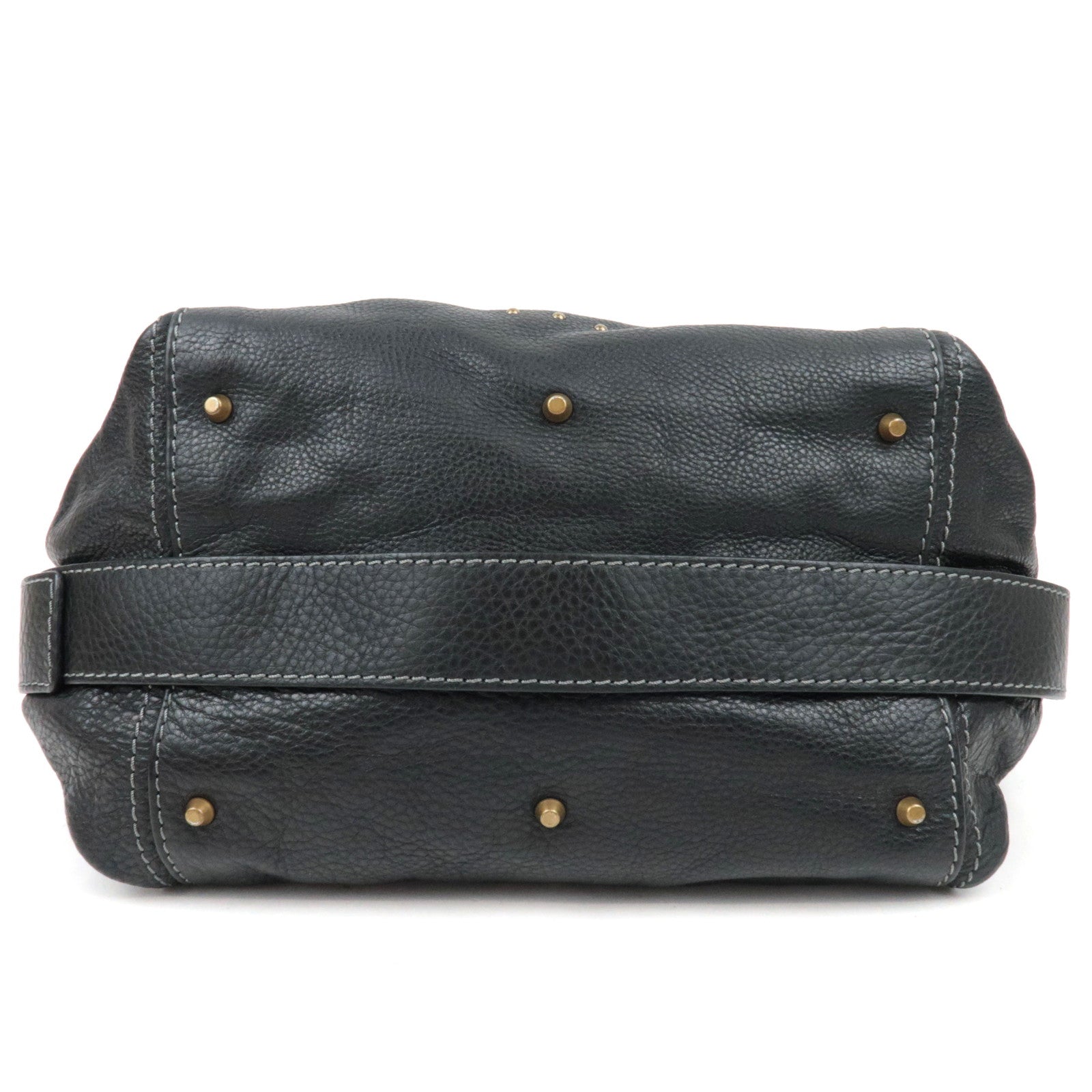 Chloe Paddington 2Way Shoulder Bag Leather Black *Key Lock