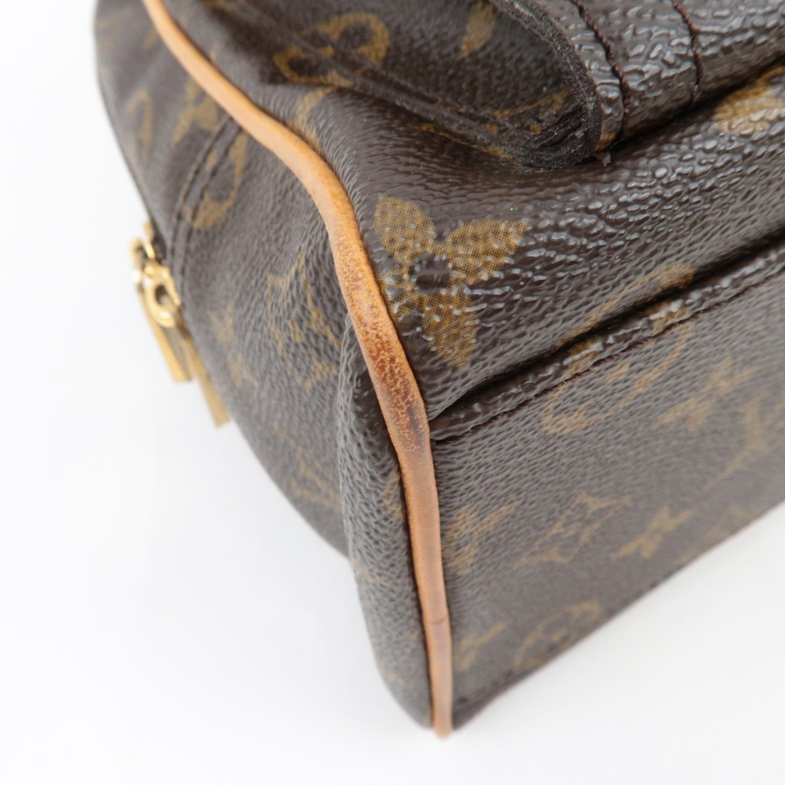 Louis Vuitton Monogram Manhattan PM Hand Bag M40026 TH0076 *Dust bag