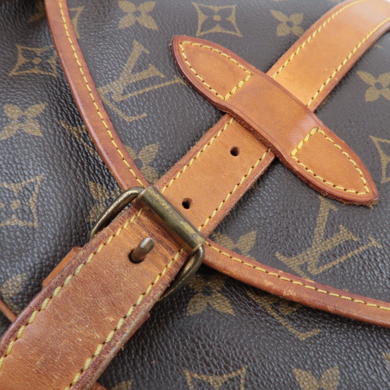 Louis Vuitton Monogram Saumur 30 Shoulder Bag M42256 AR0970