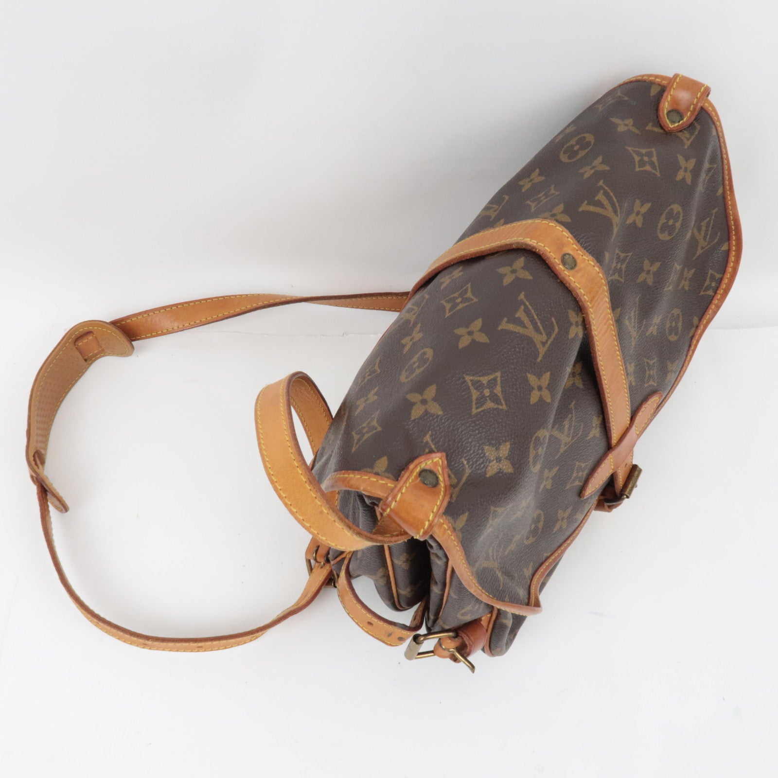 Louis Vuitton Monogram Saumur 30 Shoulder Bag M42256 AR0970