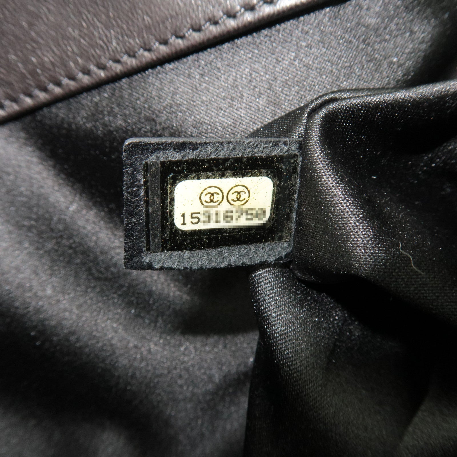 CHANEL Matelasse Chain Shoulder Bag Leather Black Silver HDW *Dust bag, G card