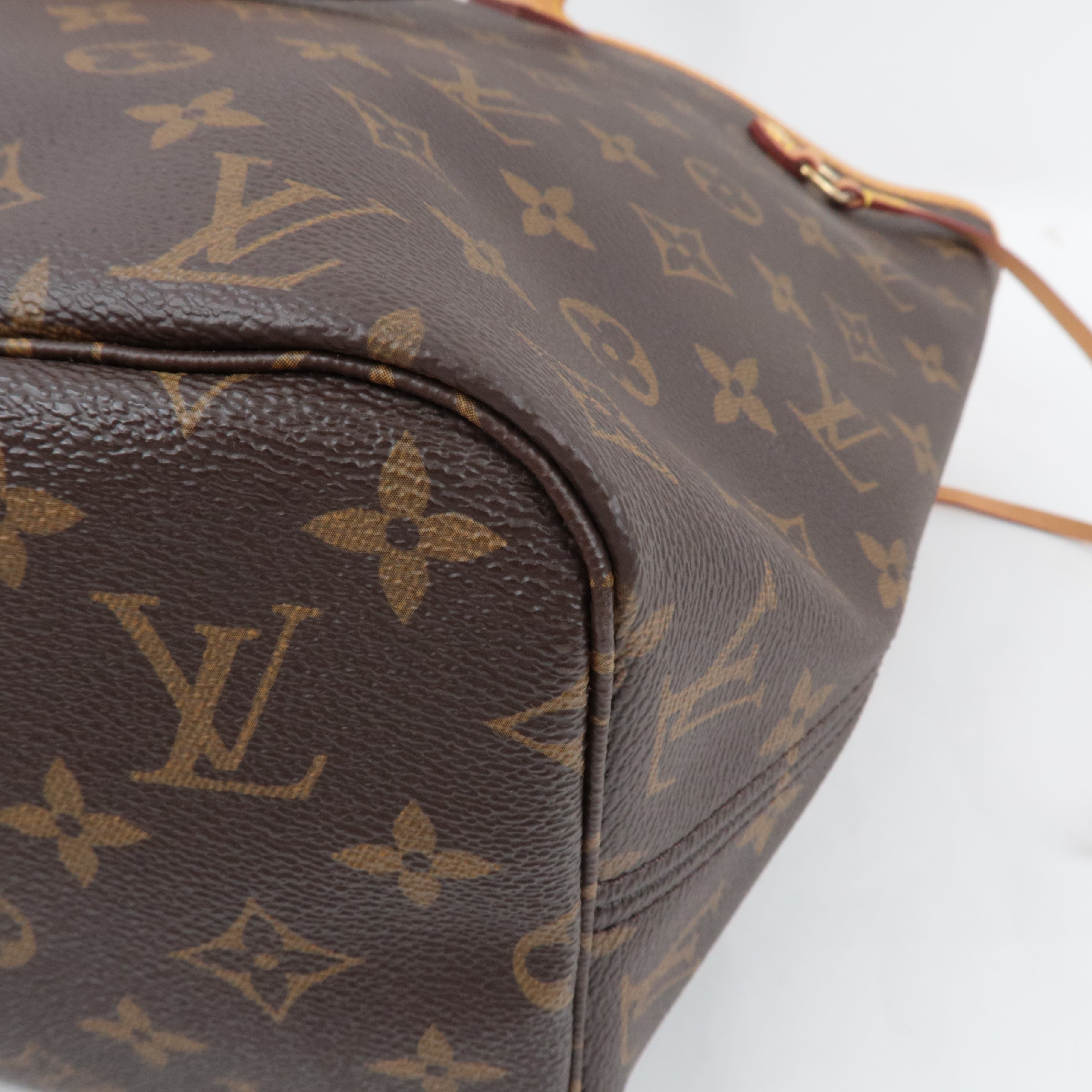 Louis Vuitton Monogram Neverfull MM Tote Bag M40995 LM0139 *Dust bag
