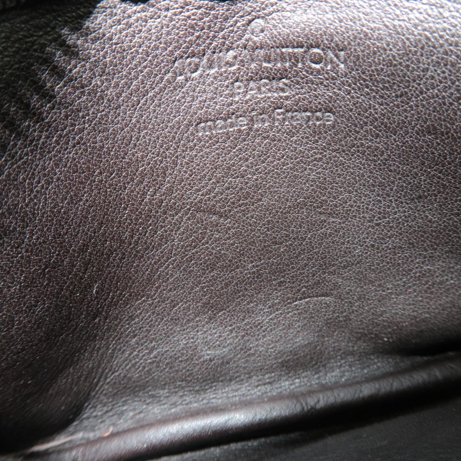 Louis Vuitton Damier Geant Pochette Cles Coin Case Noir M93549 CT0140