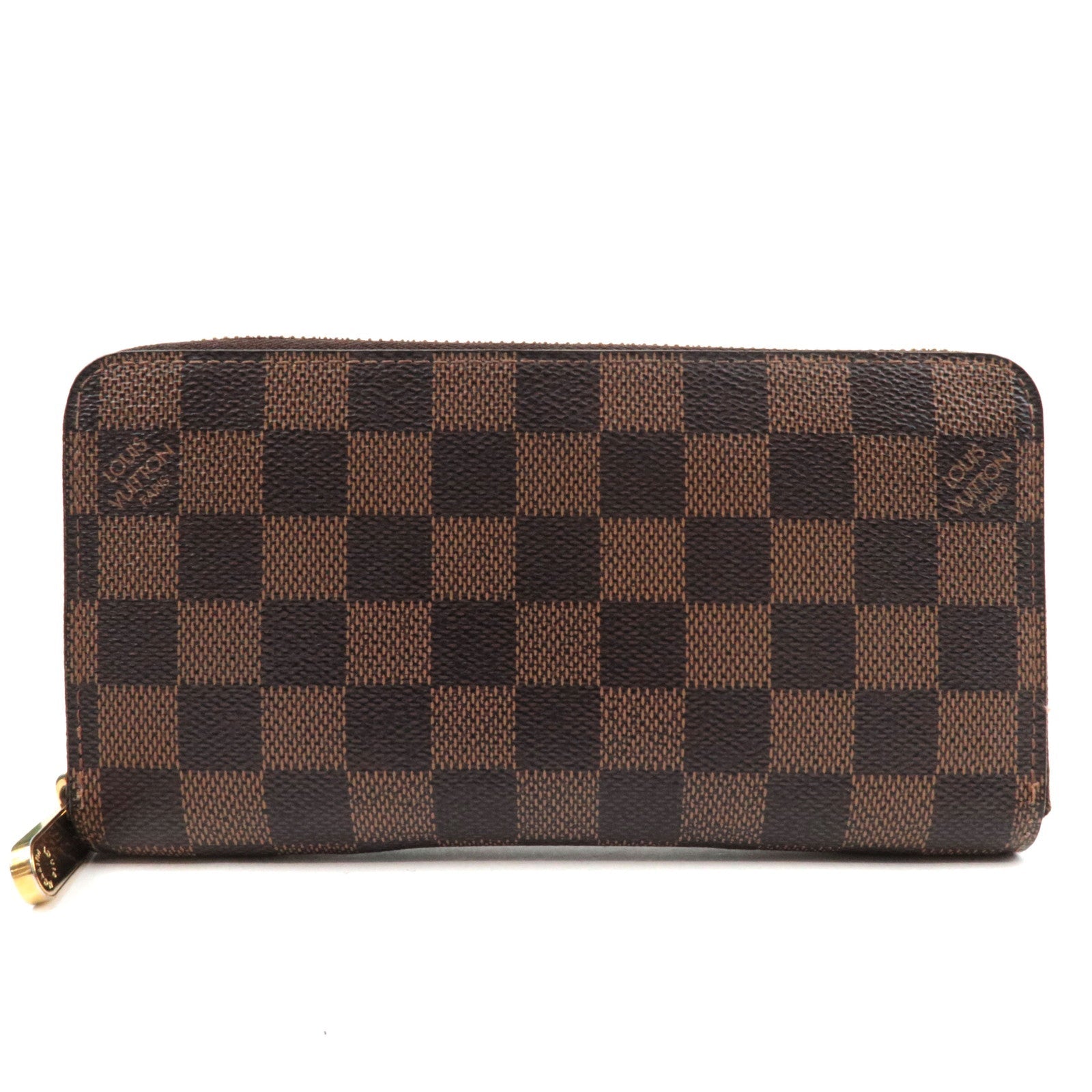 Louis Vuitton Damier Zippy Long Wallet N60015 CA2079 76846