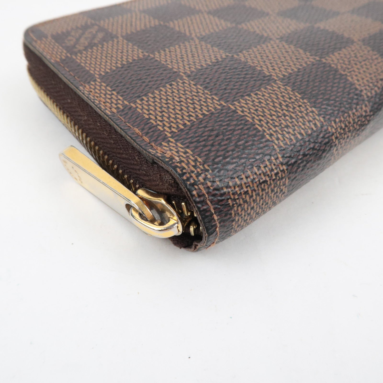 Louis Vuitton Damier Zippy Long Wallet N60015 CA2079