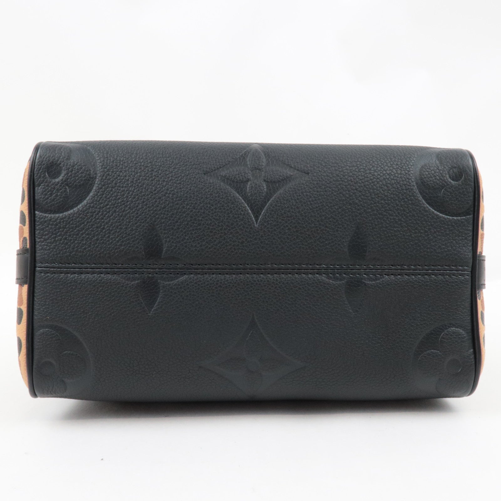 Louis Vuitton Monogram Empreinte Wild at Heart Speedy Bandouliere 25 Hand Bag Noir M58524 RFID *Dust bag, Strap