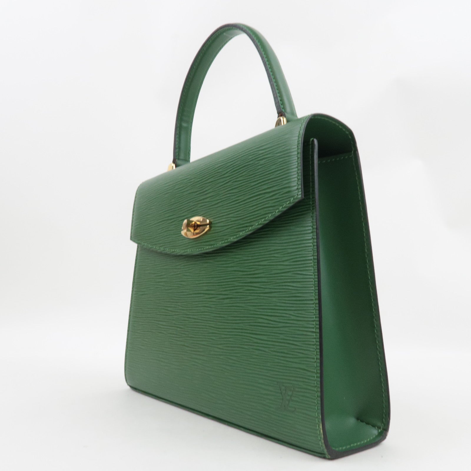 Louis Vuitton Epi Malesherbes Hand Bag Borneo Green M52374 MI0995