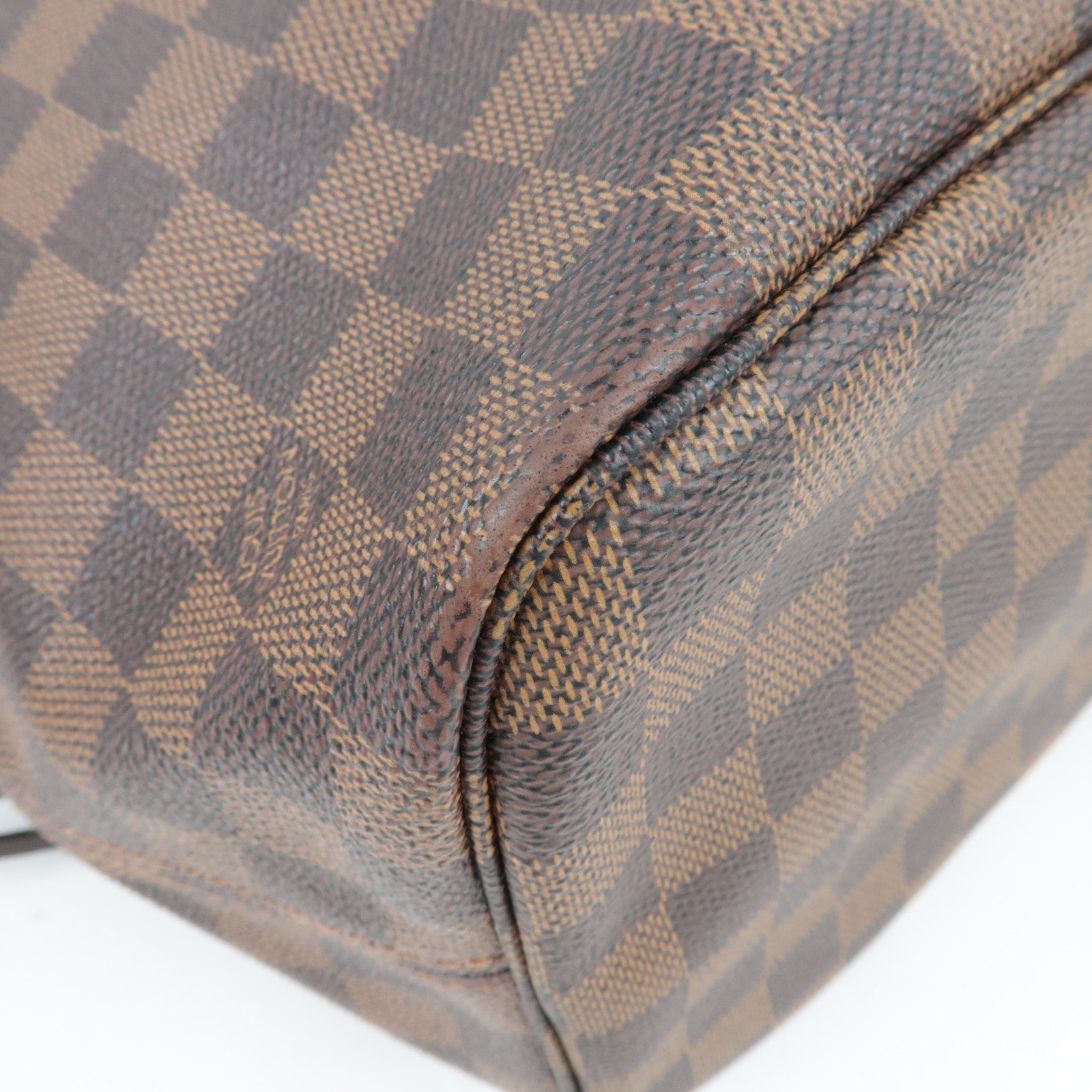 Louis Vuitton Damier Neverfull MM Tote Bag N51105 AR1068
