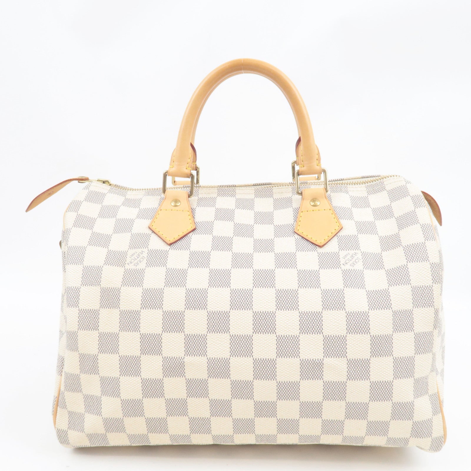 Louis Vuitton Damier Azur Speedy 30 Handbag N41533 SP1006 *Key Lock