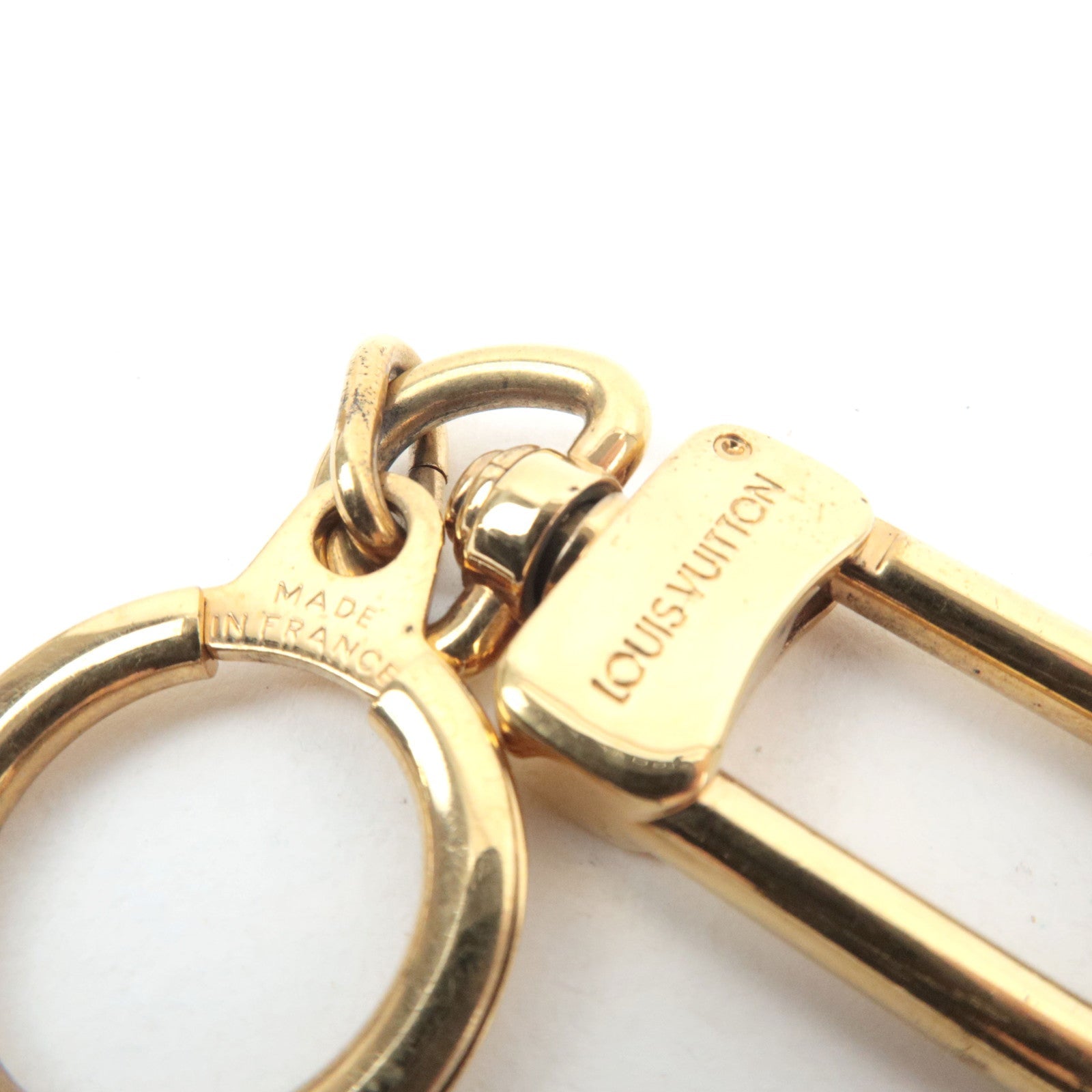 Louis Vuitton Ano Cles Key Charm Bag Chram Gold M62694